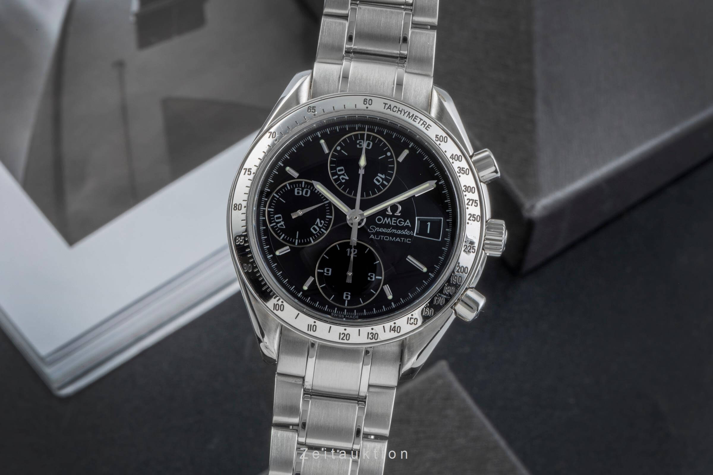 Omega Speedmaster chronographe acier automatique Kal. 1152 Ref. 3513.50.00  | Zeitauktion