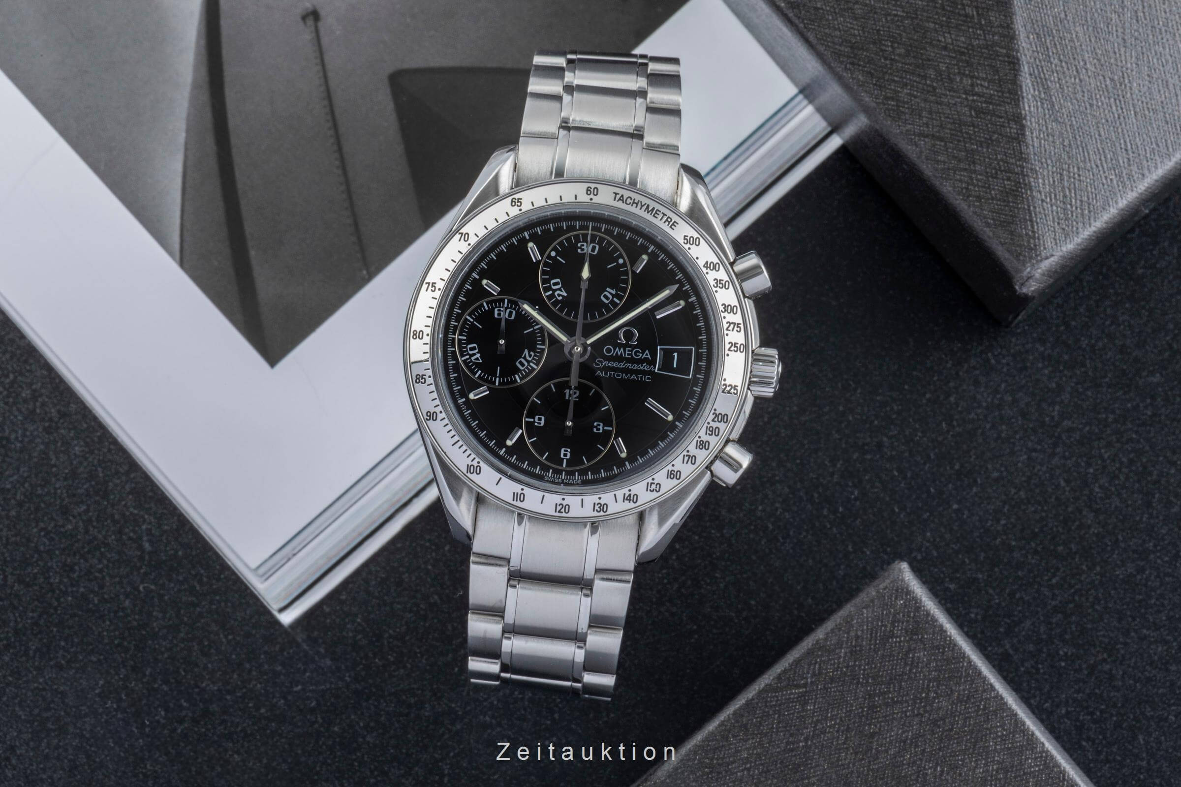 Omega Speedmaster chronographe acier automatique Kal. 1152 Ref. 3513.50.00  | Zeitauktion
