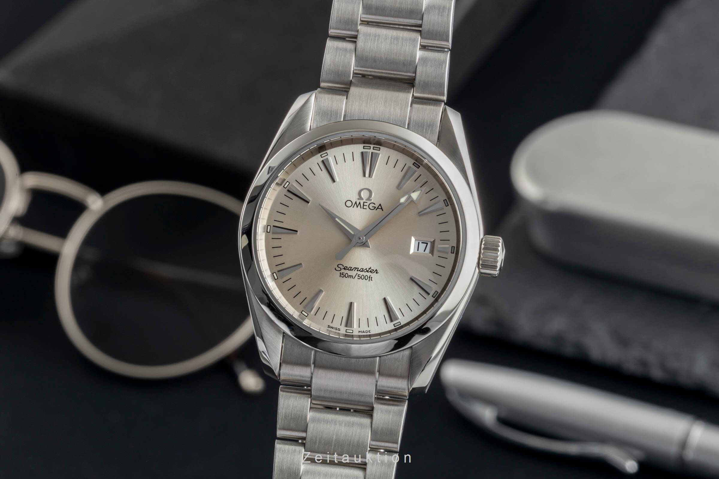 Omega Seamaster acero cuarzo Kal. 1538 Ref. 2518.30.00  | Zeitauktion