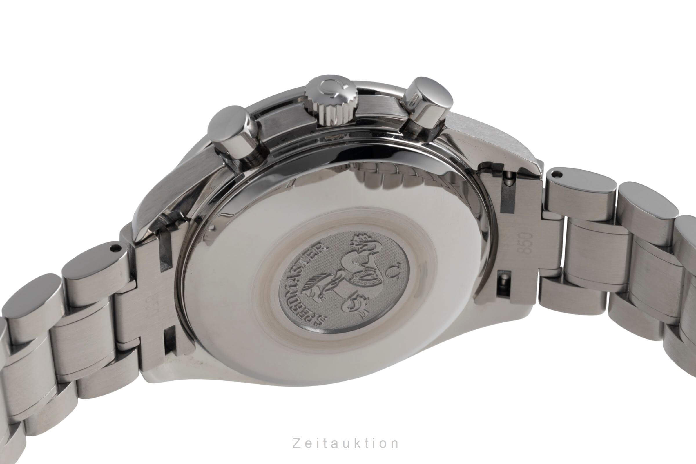Omega Speedmaster Date chronograph steel automatic Kal. 1164 Ref. 3513.50.00  | Zeitauktion