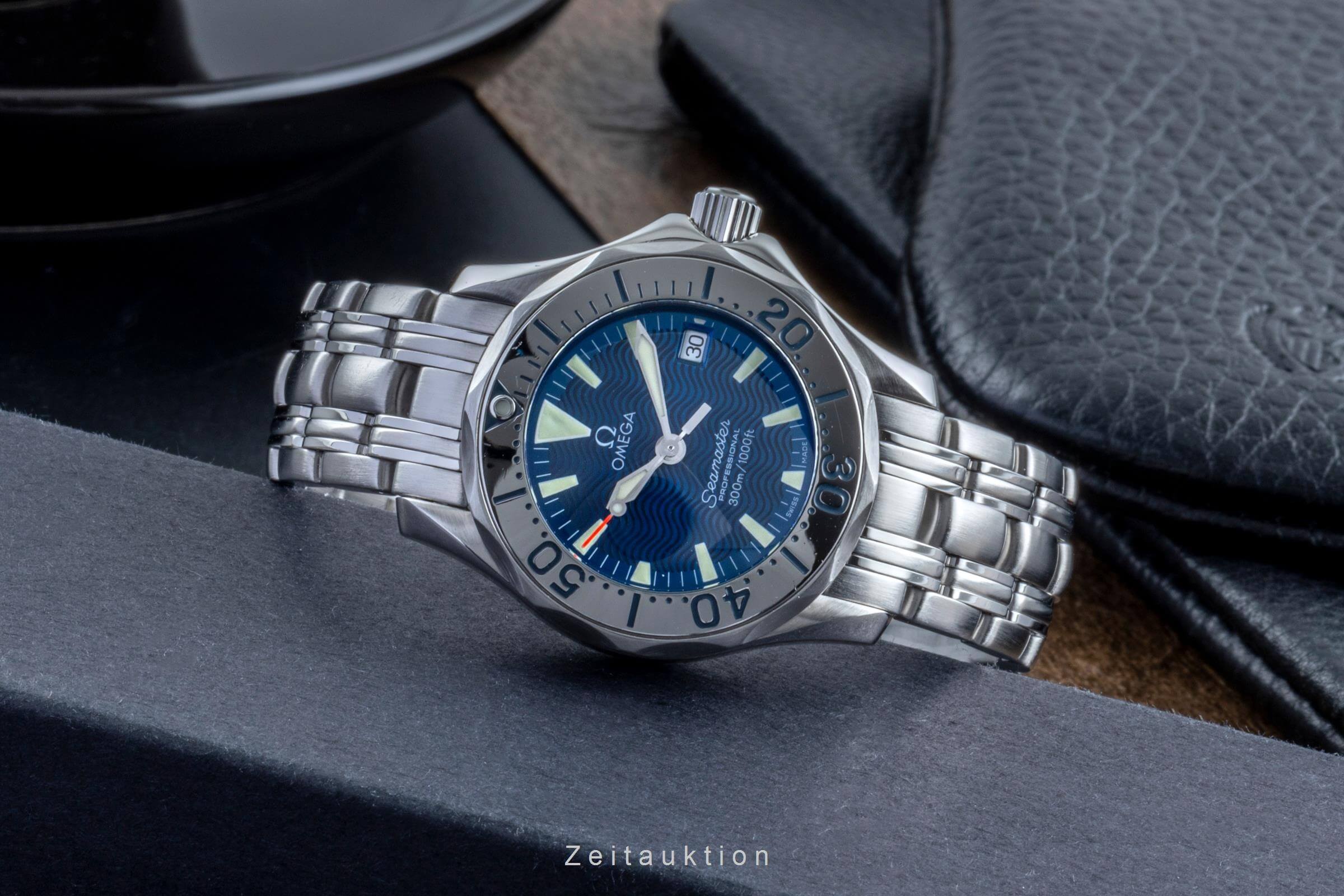 Omega Seamaster Stahl Quarz Kal. 1424 Ref. 2283.80.00  | Zeitauktion