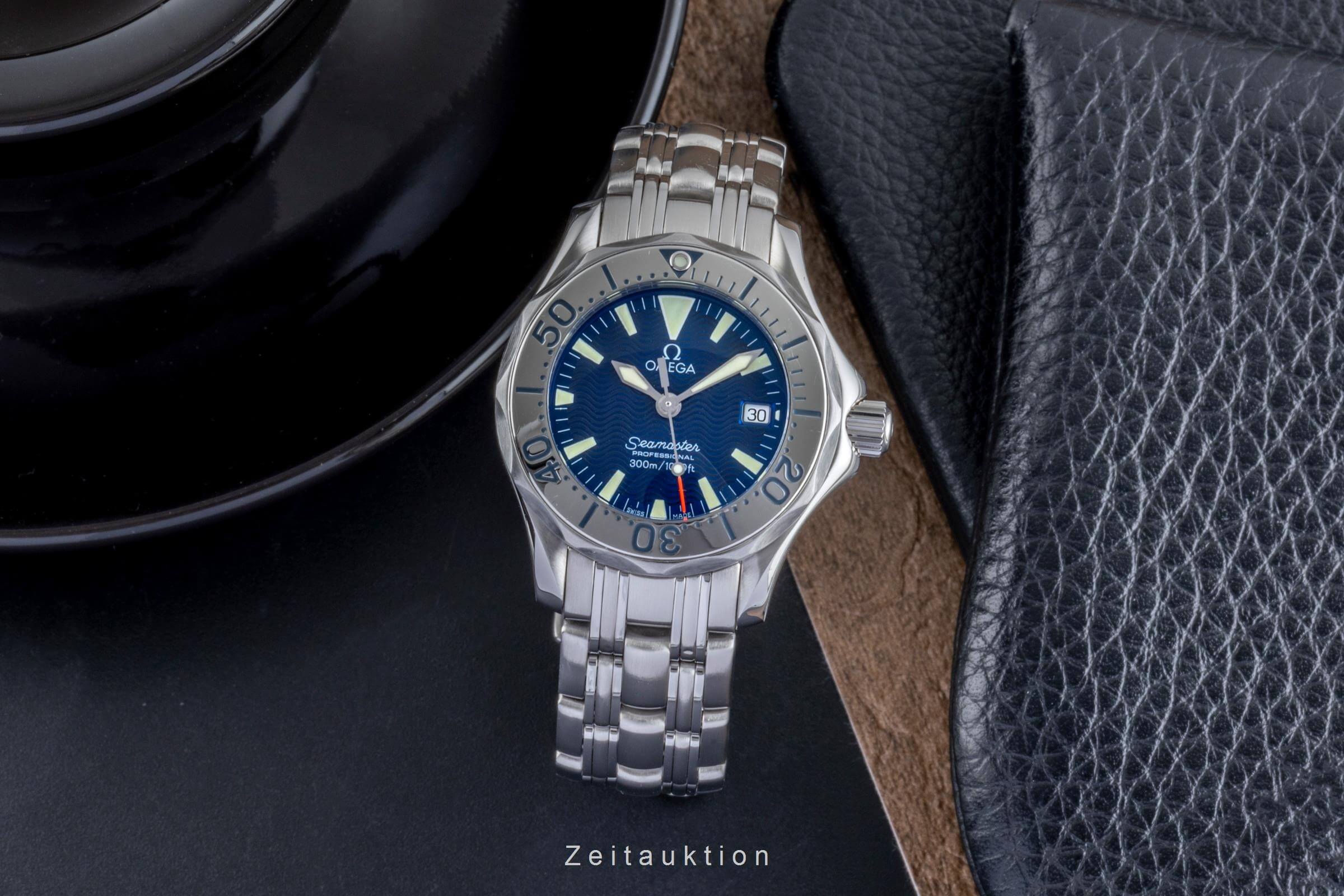 Omega Seamaster Stahl Quarz Kal. 1424 Ref. 2283.80.00  | Zeitauktion