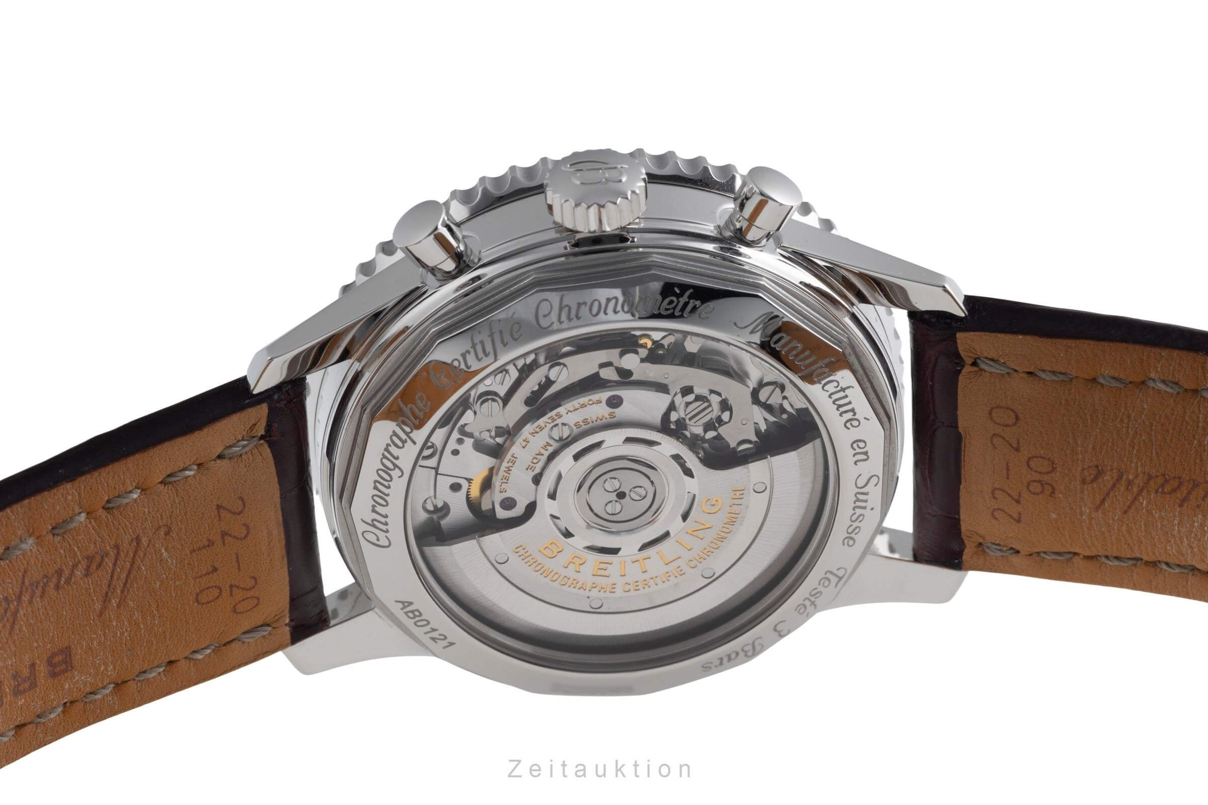 Breitling Navitimer 01 cronografo acciaio automatismo Kal. B01 Ref. AB0121211C1P1  | Zeitauktion