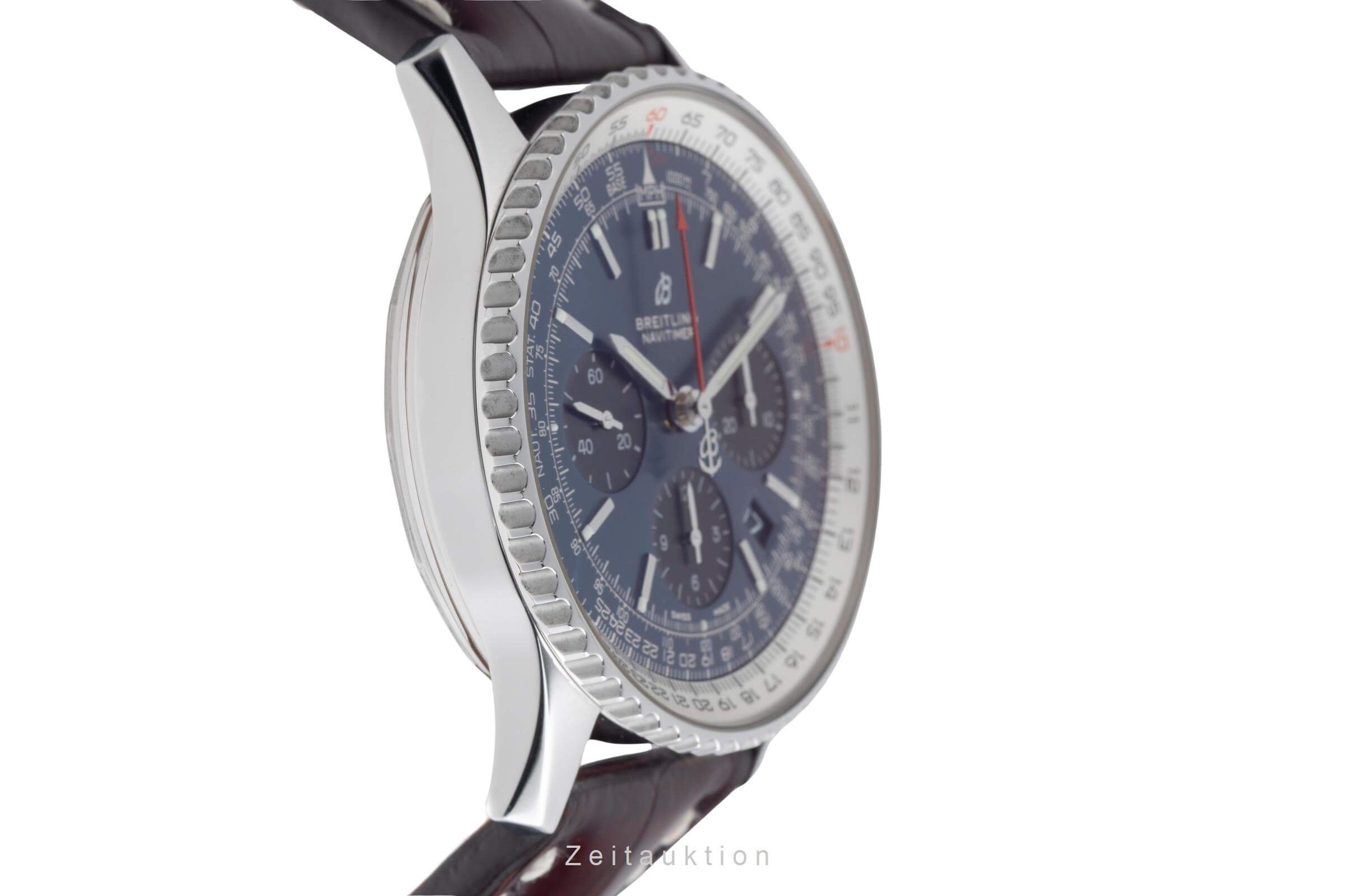 Breitling Navitimer 01 cronografo acciaio automatismo Kal. B01 Ref. AB0121211C1P1  | Zeitauktion