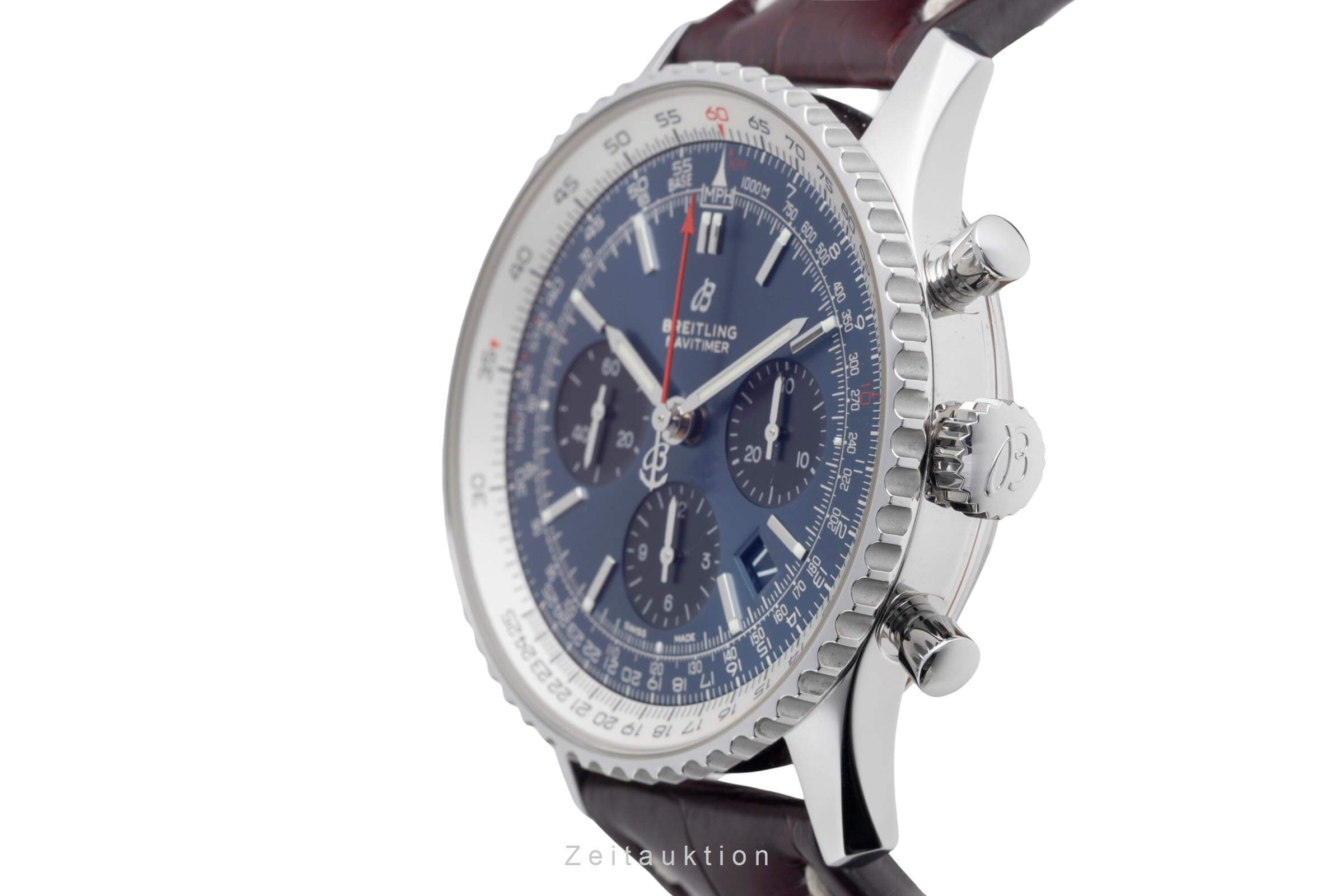 Breitling Navitimer 01 cronografo acciaio automatismo Kal. B01 Ref. AB0121211C1P1  | Zeitauktion
