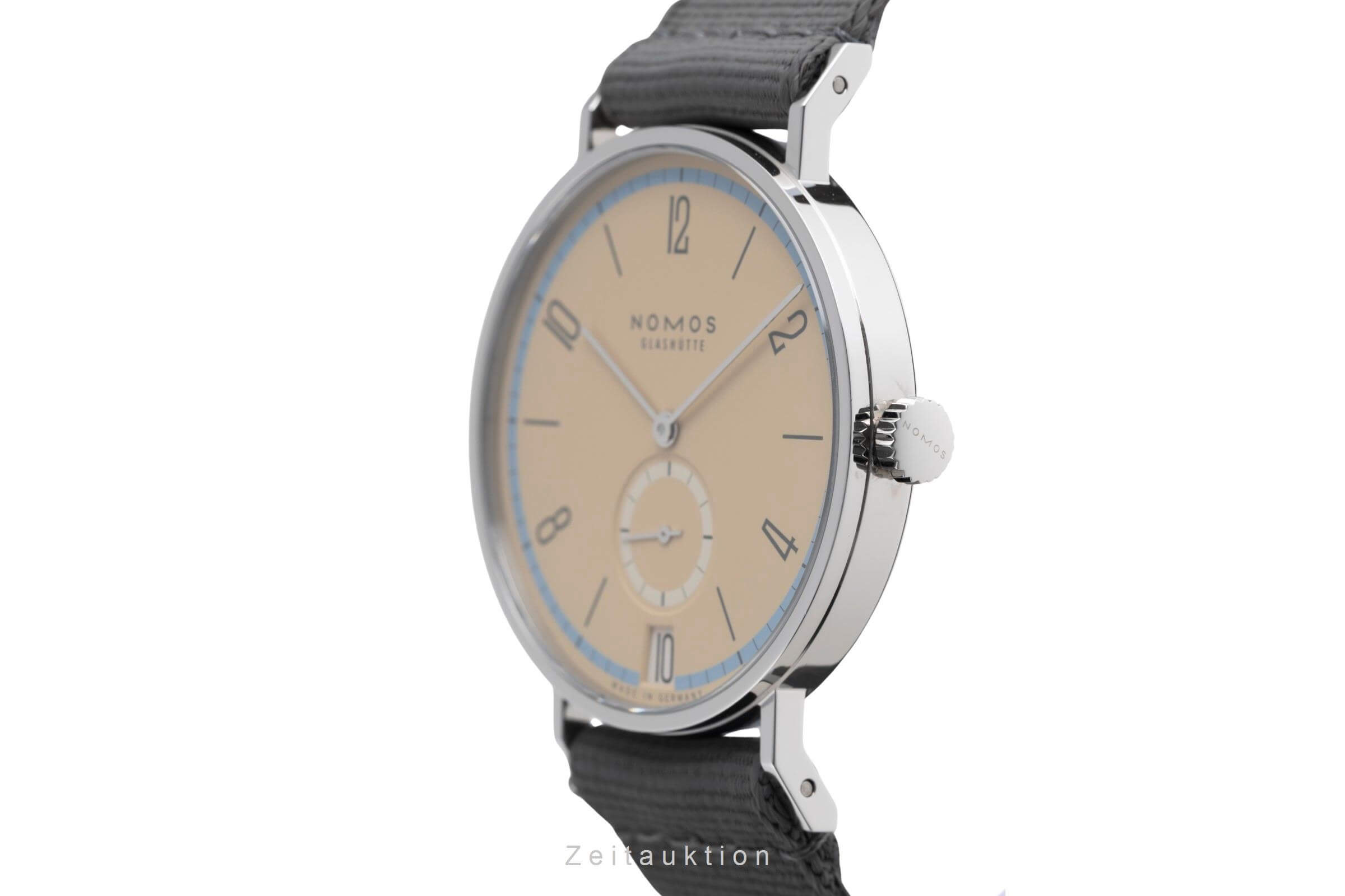 Nomos Tangente Stahl Handaufzug Kal. DUW 4101 Ref. 179.S25  | Zeitauktion