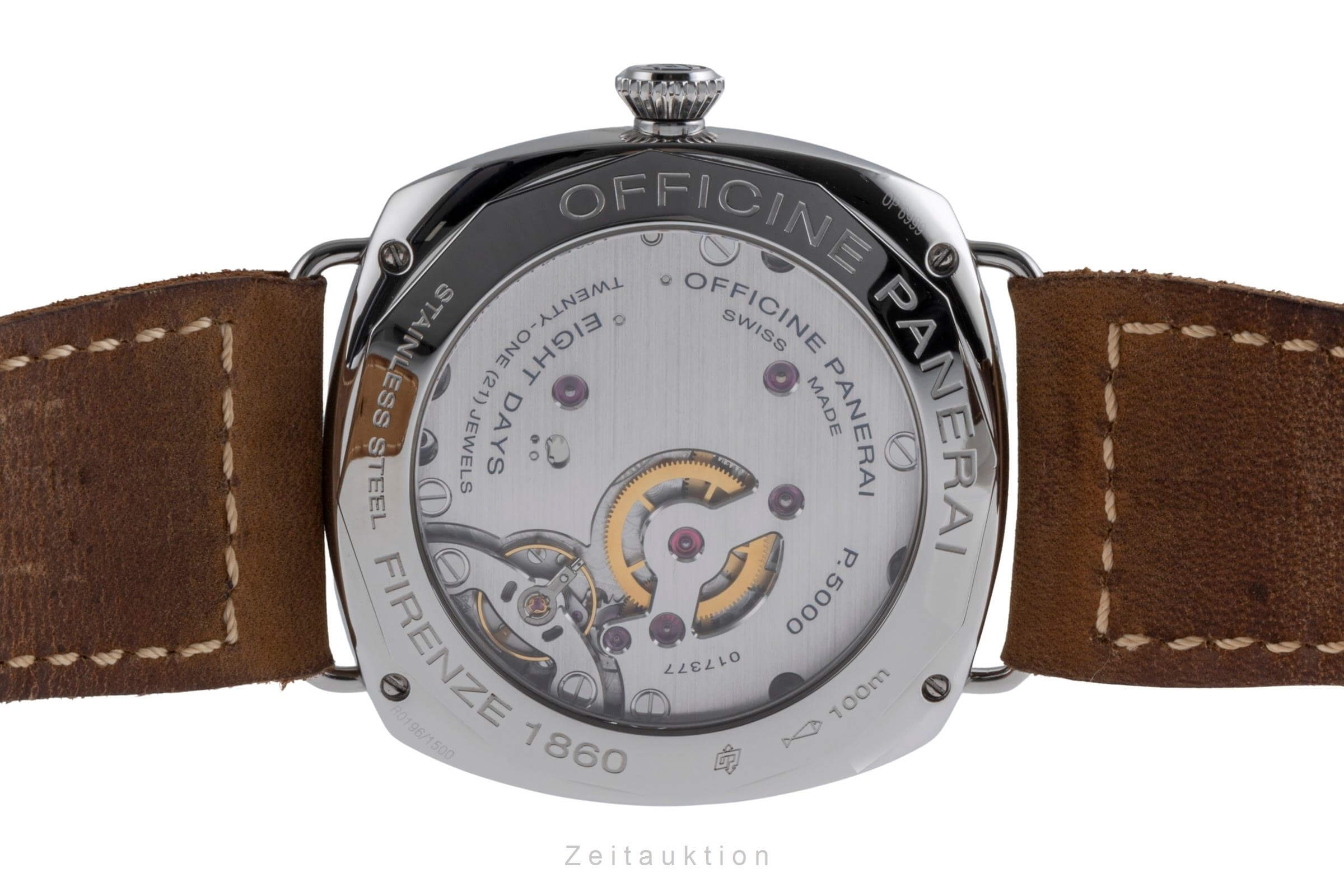 Panerai Black Seal acciaio carica manuale Kal. P.5000 Ref. PAM00609  | Zeitauktion