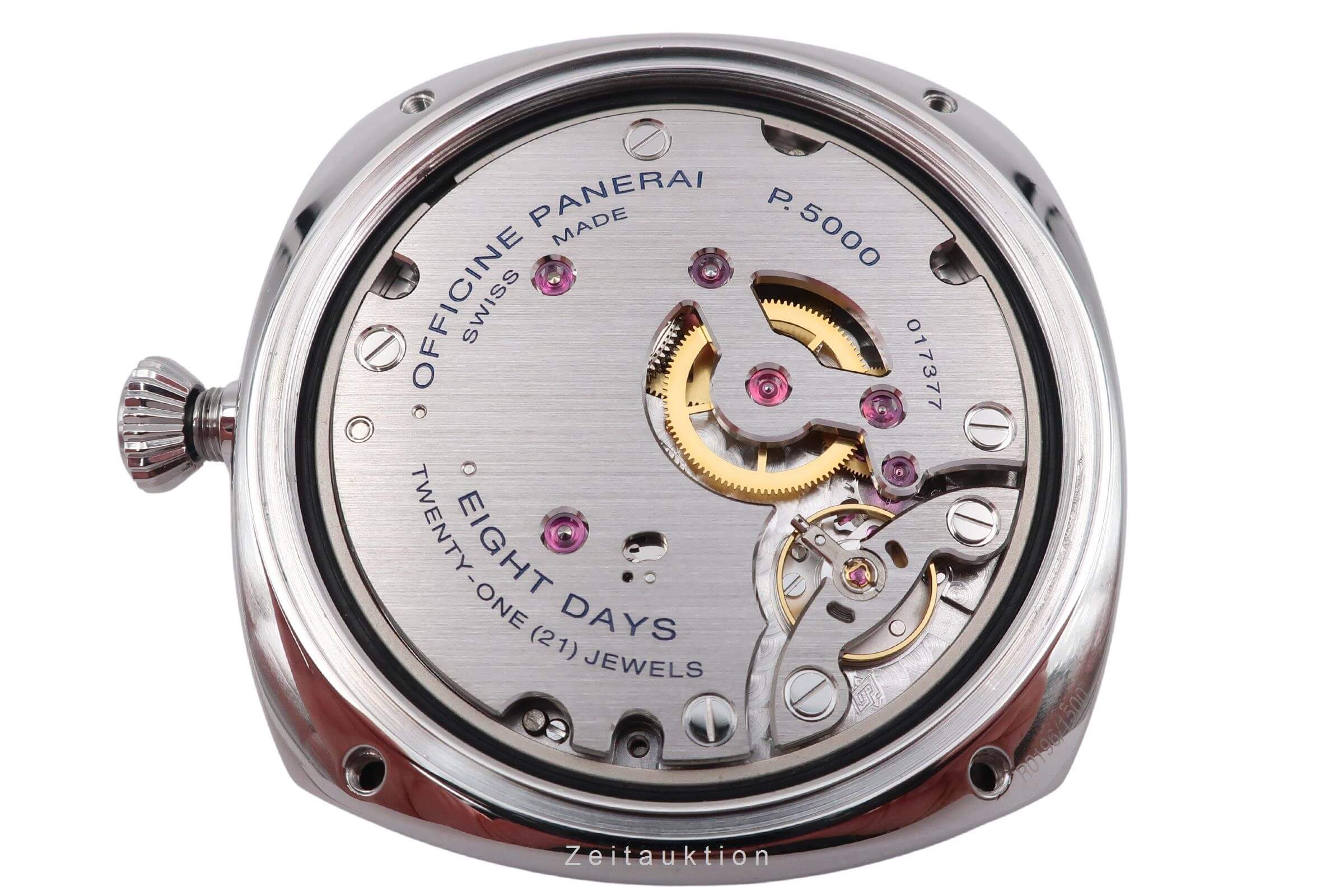 Panerai Black Seal acciaio carica manuale Kal. P.5000 Ref. PAM00609  | Zeitauktion