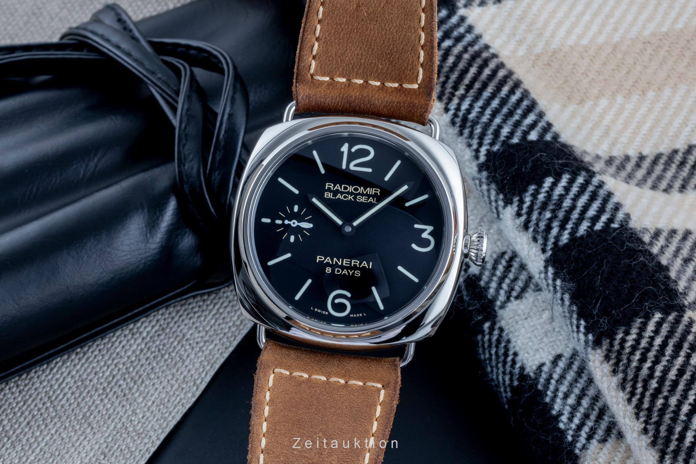 Panerai Black Seal acciaio carica manuale Kal. P.5000 Ref. PAM00609  | Zeitauktion