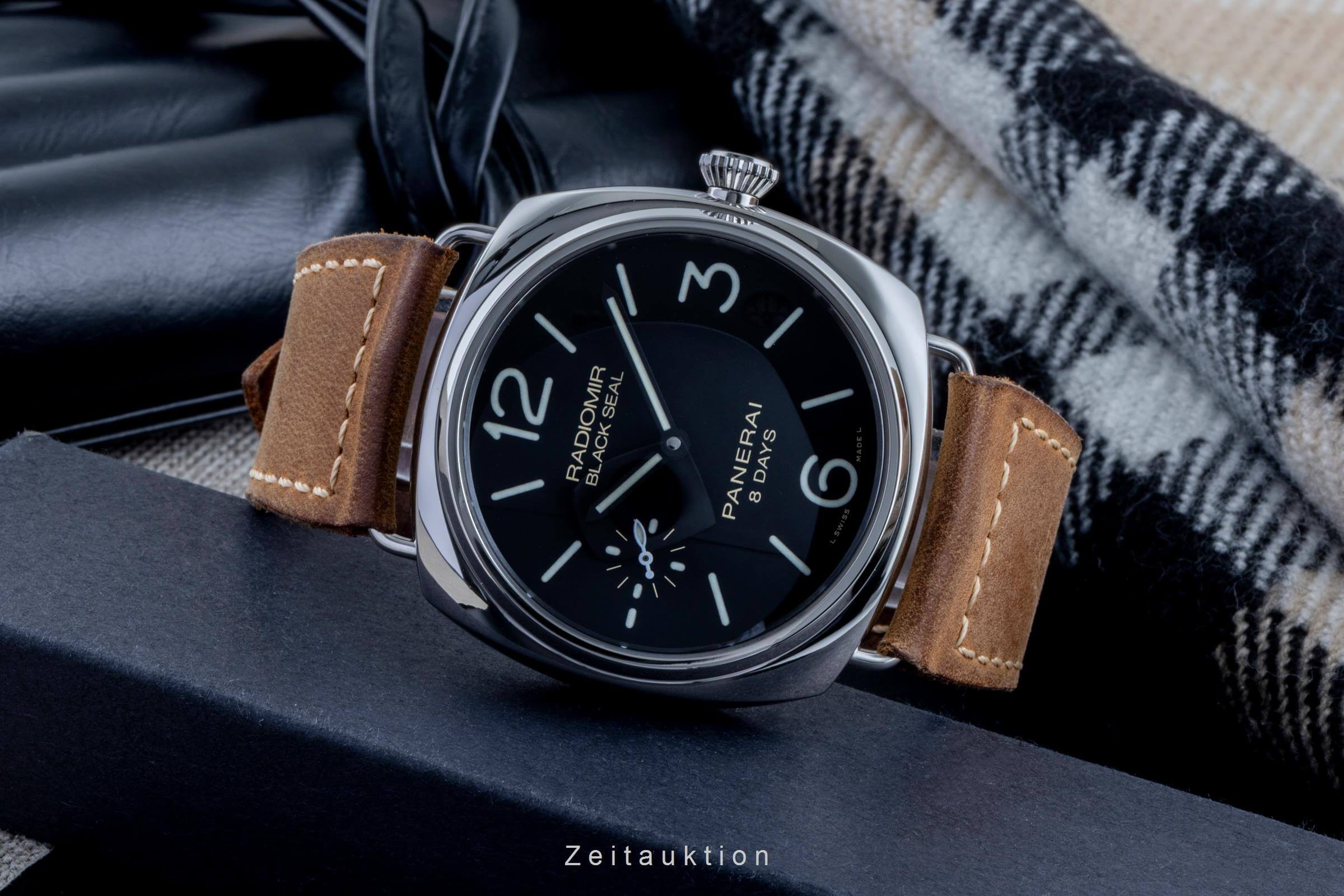 Panerai Black Seal acciaio carica manuale Kal. P.5000 Ref. PAM00609  | Zeitauktion