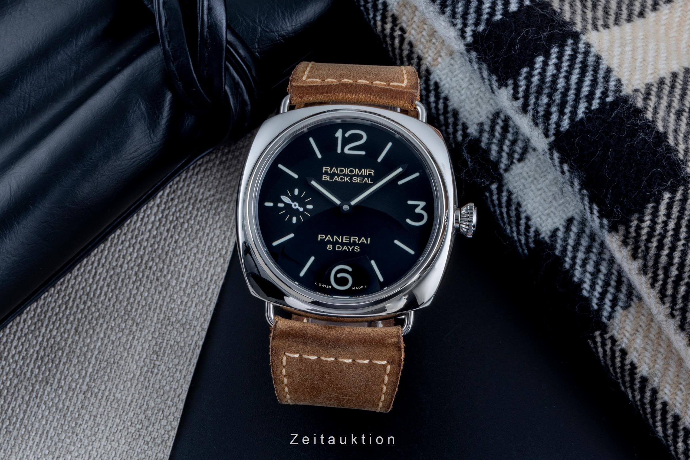 Panerai Black Seal acciaio carica manuale Kal. P.5000 Ref. PAM00609  | Zeitauktion
