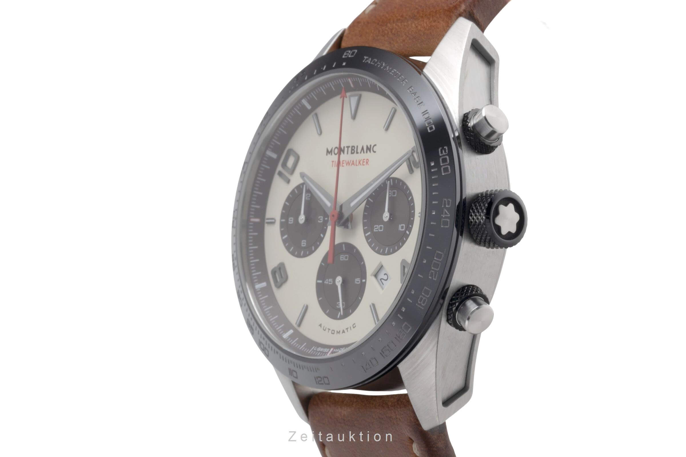 Montblanc Timewalker cronografo acciaio automatismo Kal. MB 25.10 Ref. 118491  7464 LIMITED EDITION | Zeitauktion