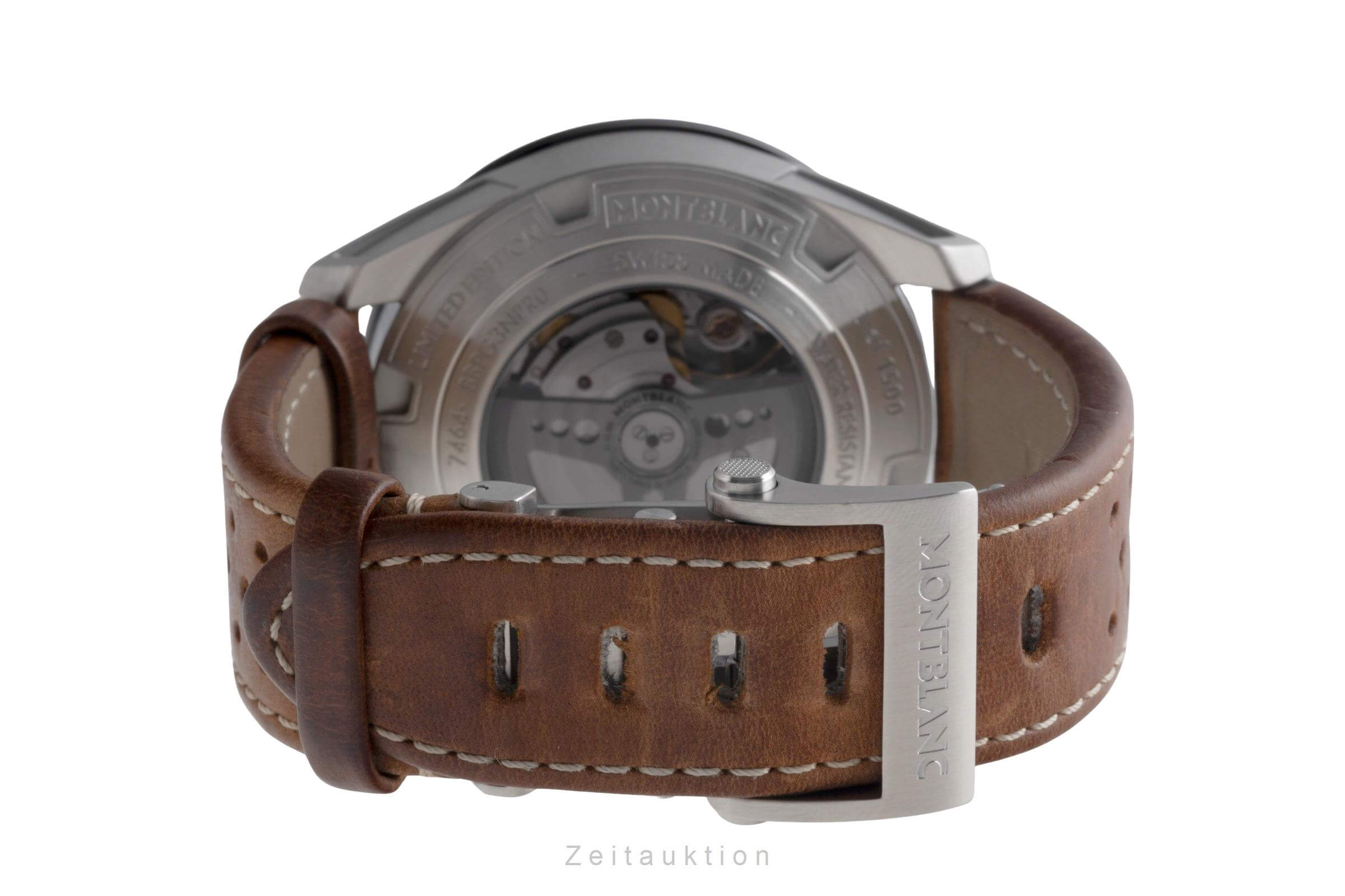Montblanc Timewalker cronografo acciaio automatismo Kal. MB 25.10 Ref. 118491  7464 LIMITED EDITION | Zeitauktion