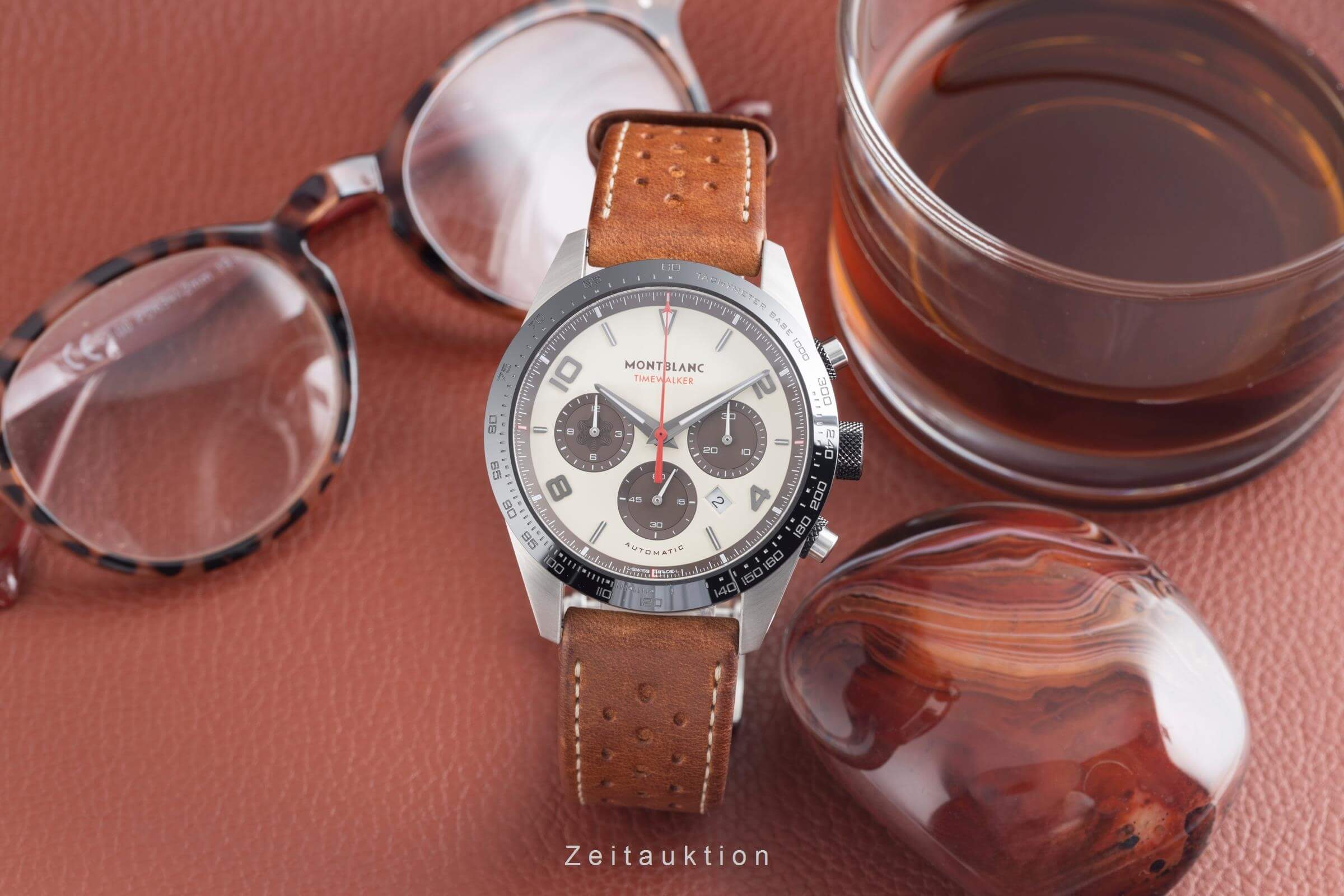 Montblanc Timewalker cronografo acciaio automatismo Kal. MB 25.10 Ref. 118491  7464 LIMITED EDITION | Zeitauktion
