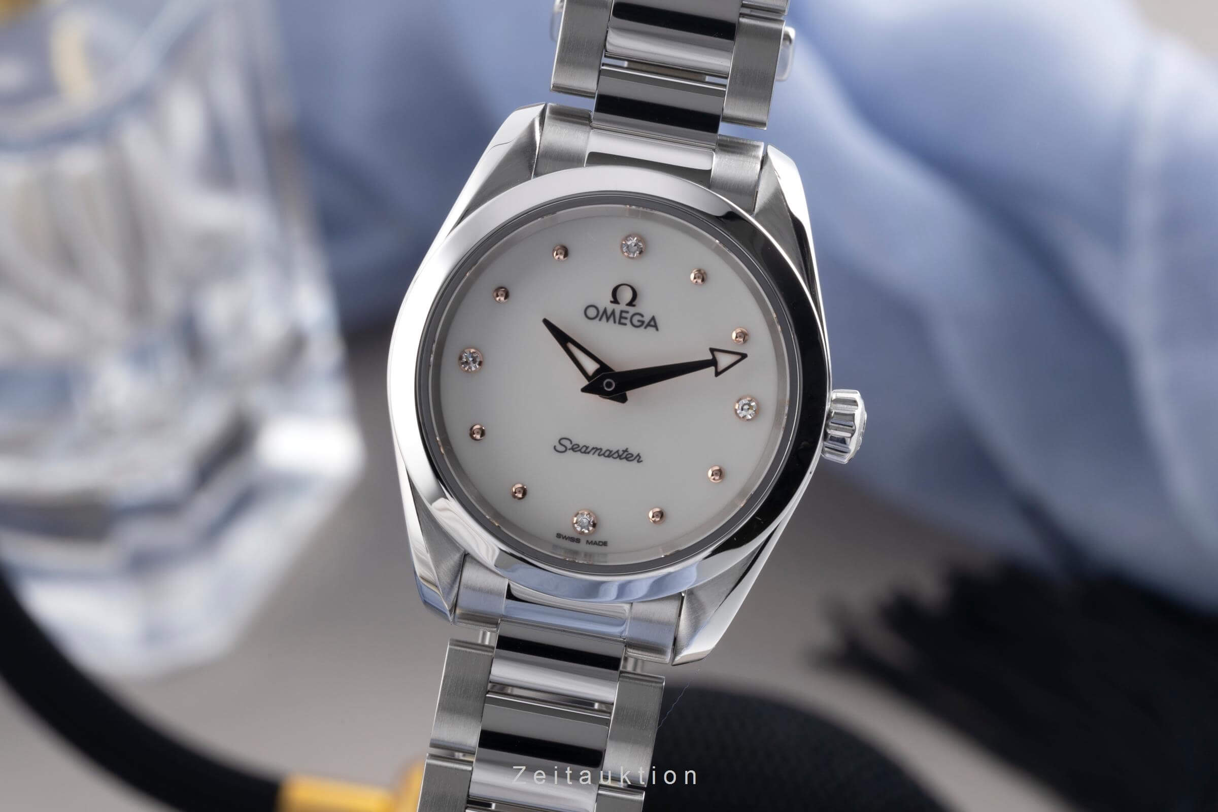 Omega Seamaster Stahl Quarz Kal. 4061 Ref. 220.10.28.60.54.001  | Zeitauktion