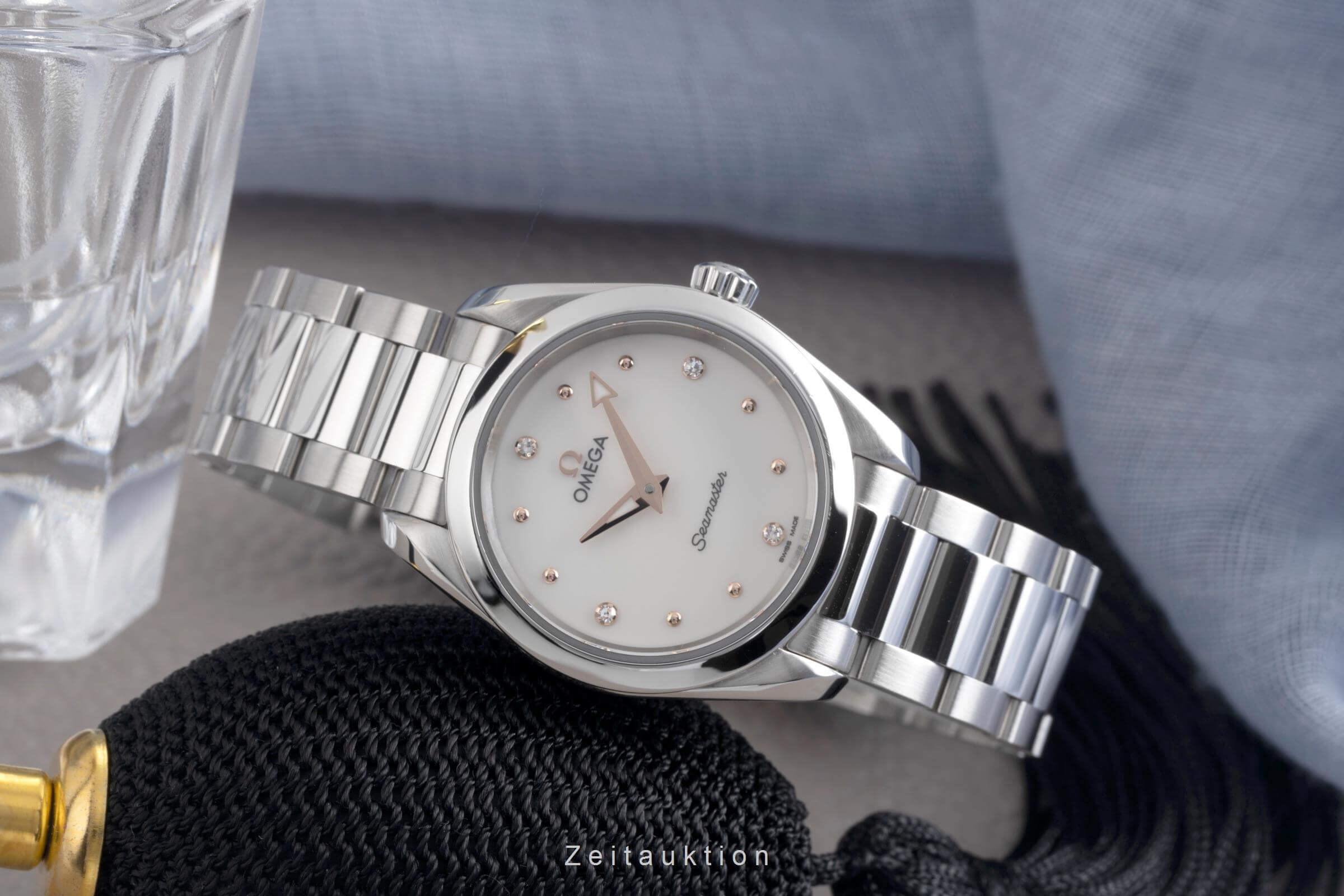Omega Seamaster Stahl Quarz Kal. 4061 Ref. 220.10.28.60.54.001  | Zeitauktion