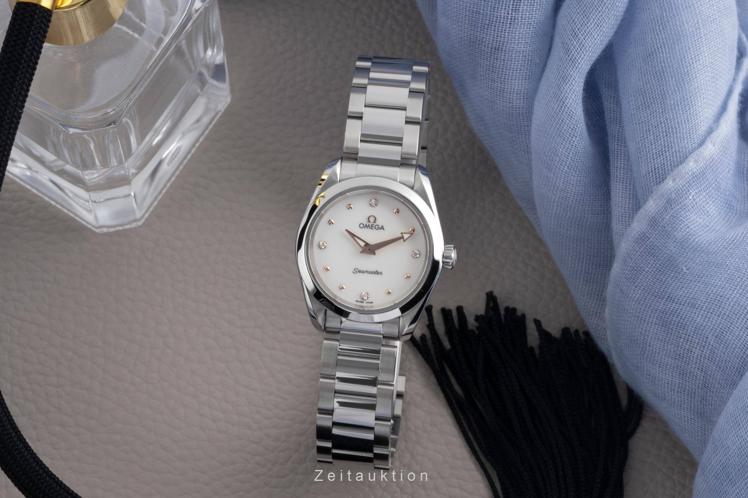 Omega Seamaster Stahl Quarz Kal. 4061 Ref. 220.10.28.60.54.001  | Zeitauktion