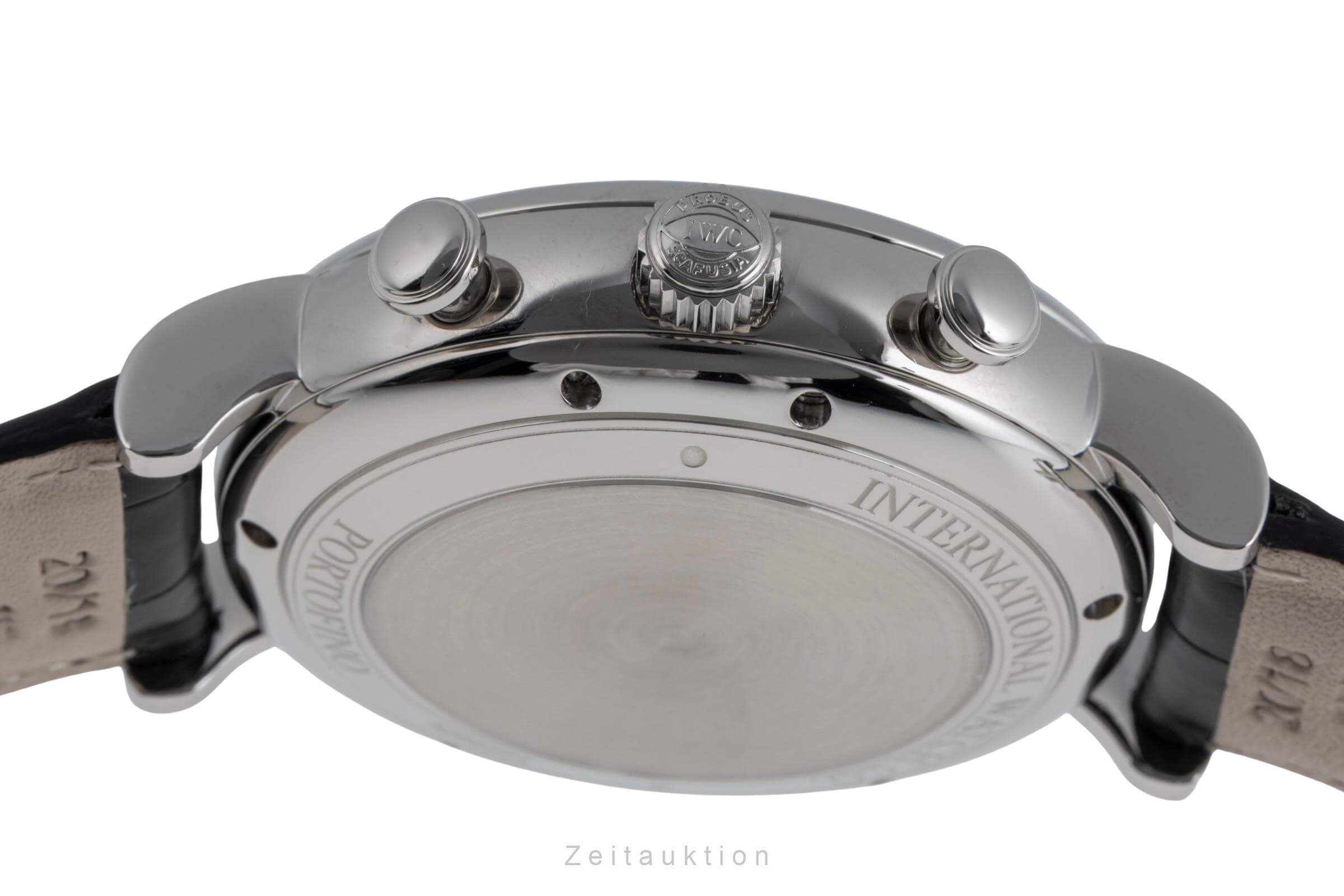IWC Portofino chronographe acier automatique Kal. C.75320 Ref. IW391007  | Zeitauktion