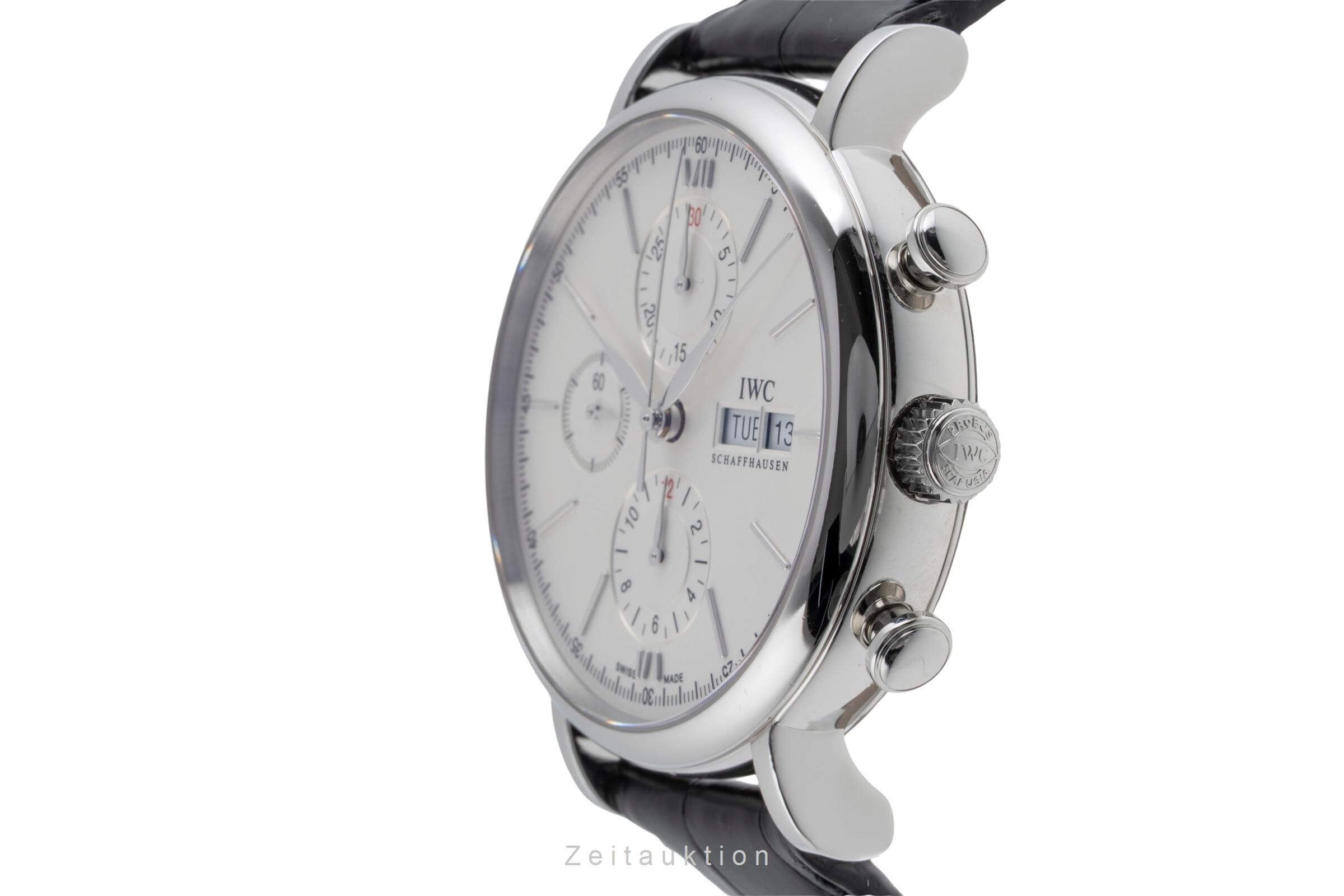 IWC Portofino chronographe acier automatique Kal. C.75320 Ref. IW391007  | Zeitauktion