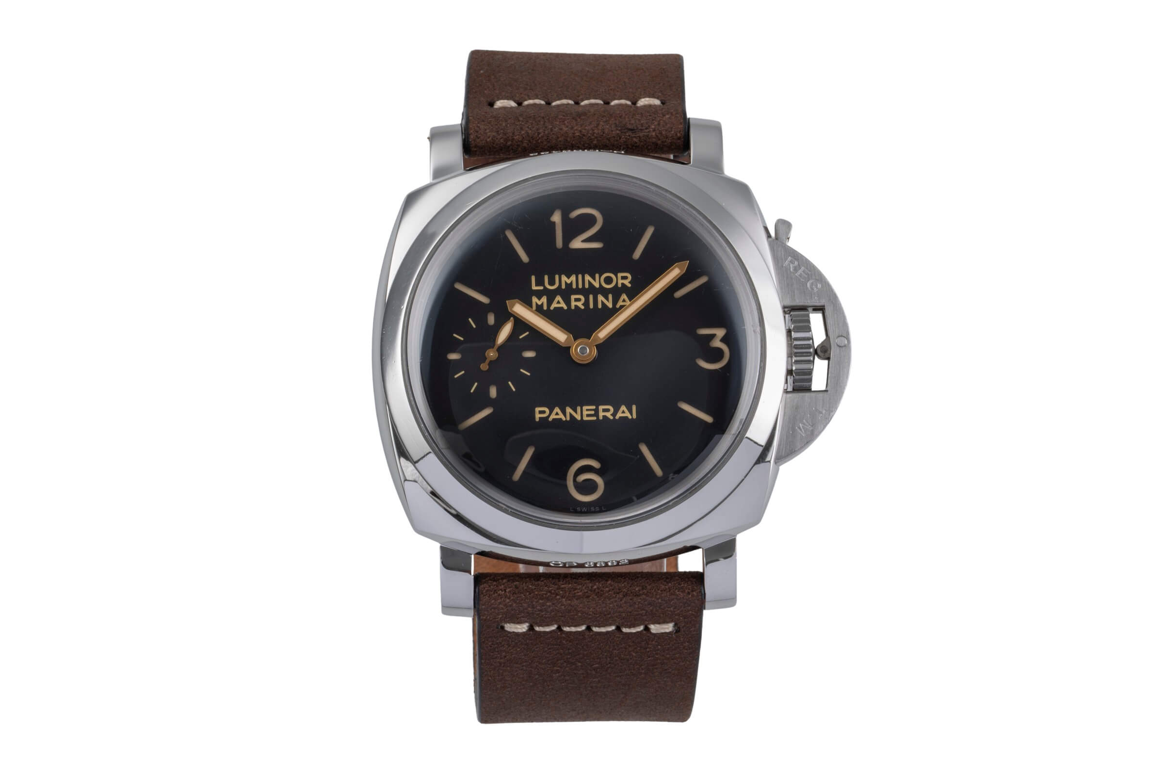 Panerai Luminor Marina steel manual winding Kal. P.3001 Ref. PAM00422  | Zeitauktion