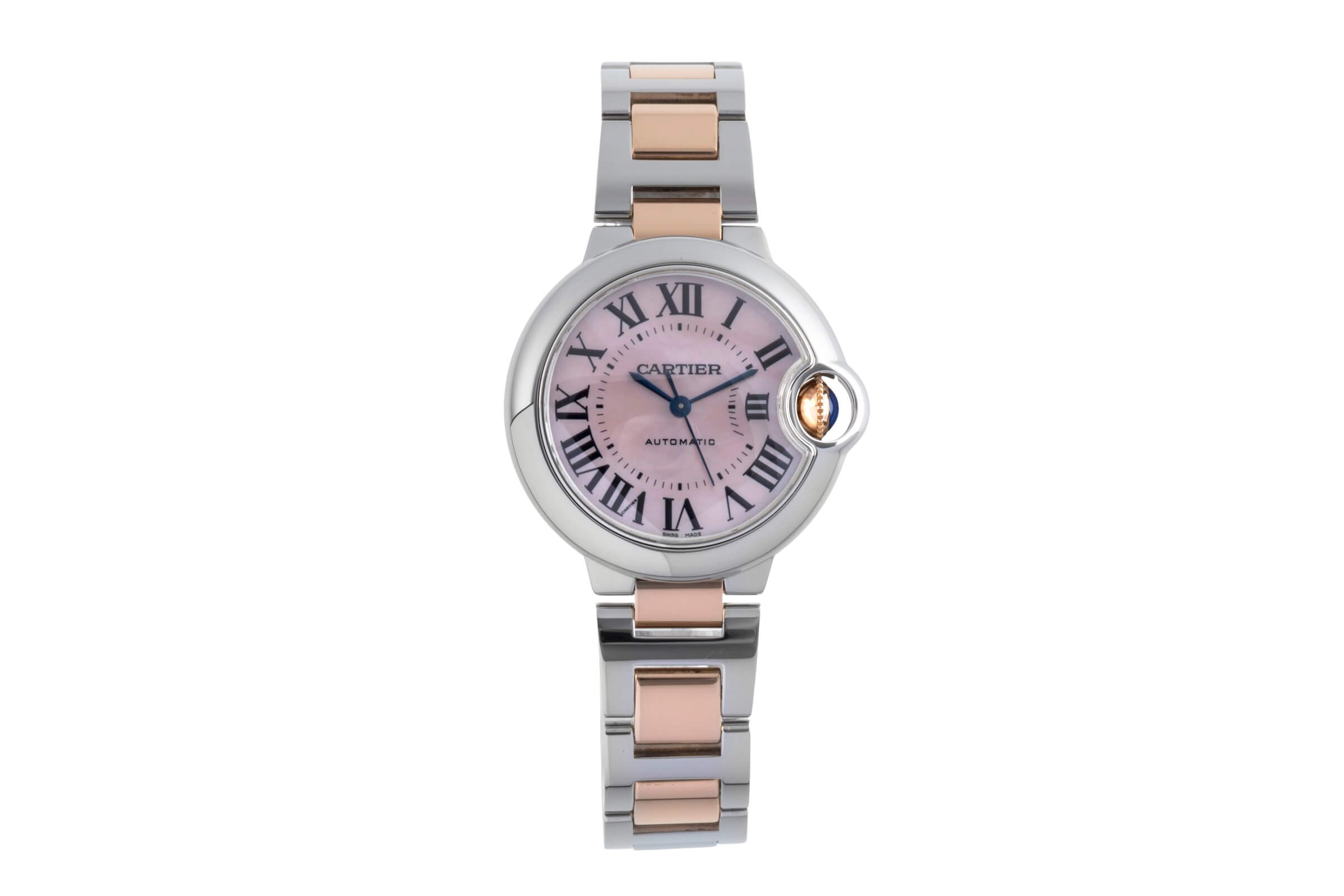 Cartier Ballon Bleu de Cartier Stahl / Gold Automatik Kal. 076 Ref. W6920098  | Zeitauktion