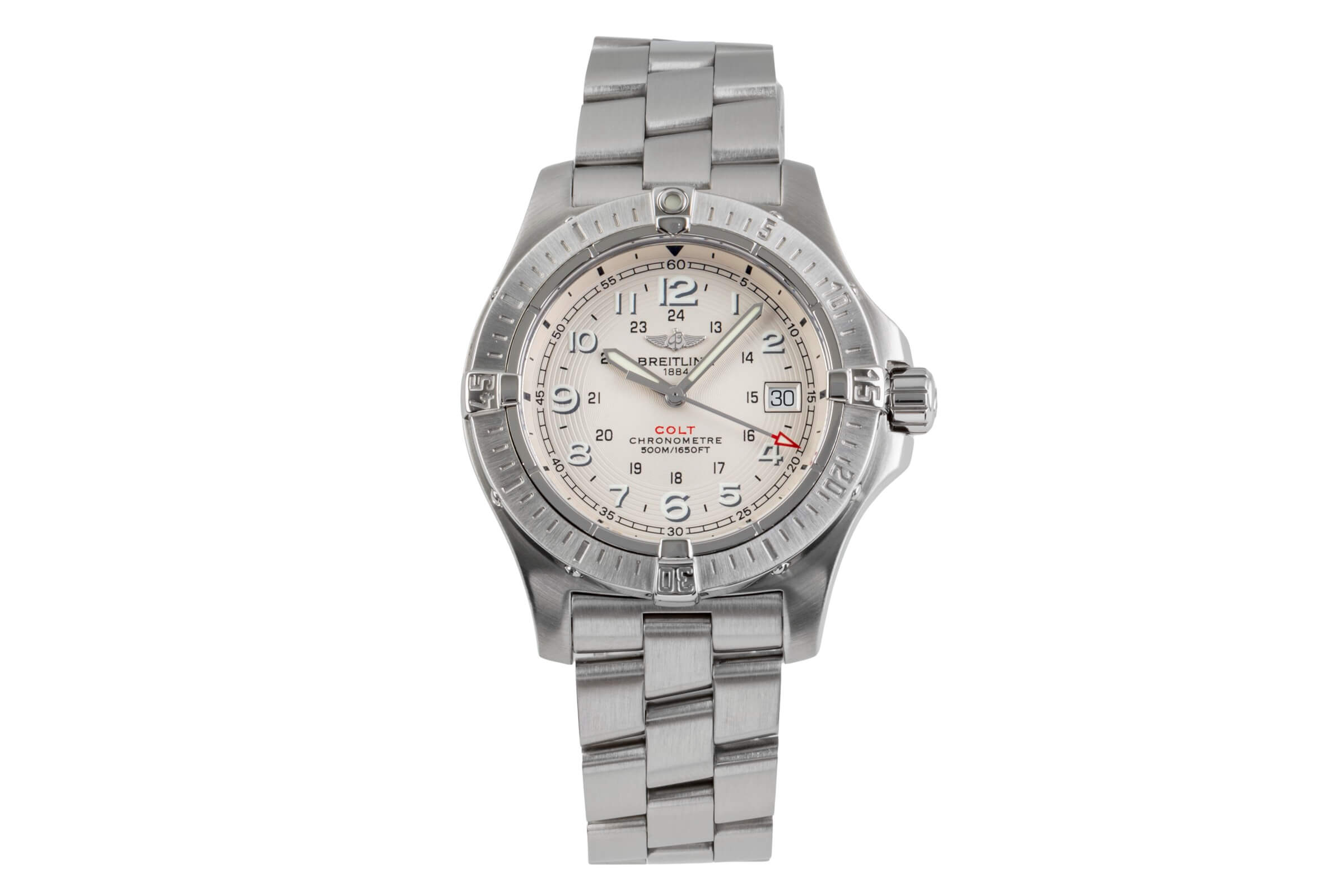 Breitling Colt Stahl Quarz Kal. B74 Ref. A74380  | Zeitauktion