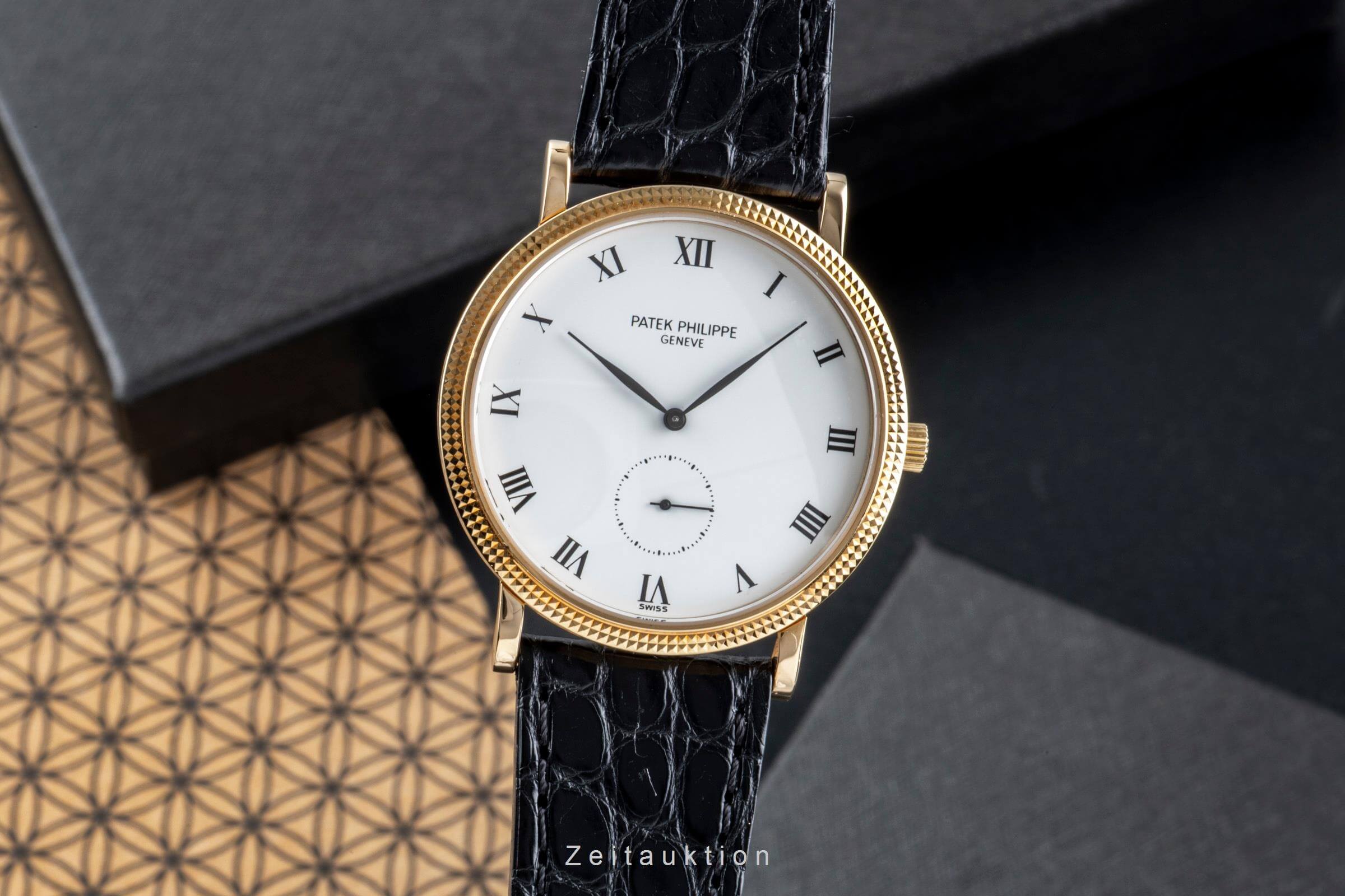 Patek Philippe Calatrava oro 18 ct carica manuale Kal. 215 Ref. 3919  | Zeitauktion