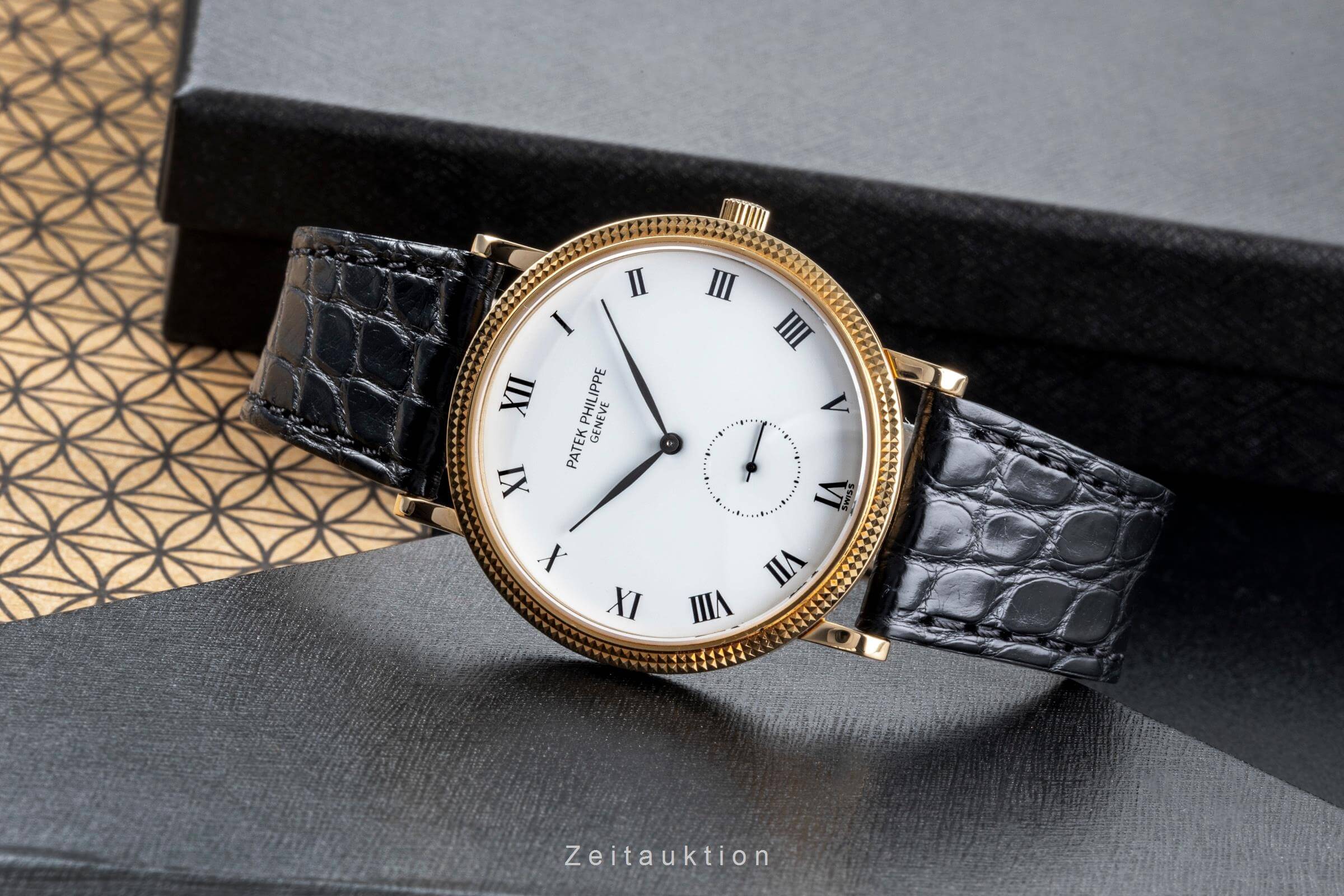 Patek Philippe Calatrava oro 18 ct carica manuale Kal. 215 Ref. 3919  | Zeitauktion