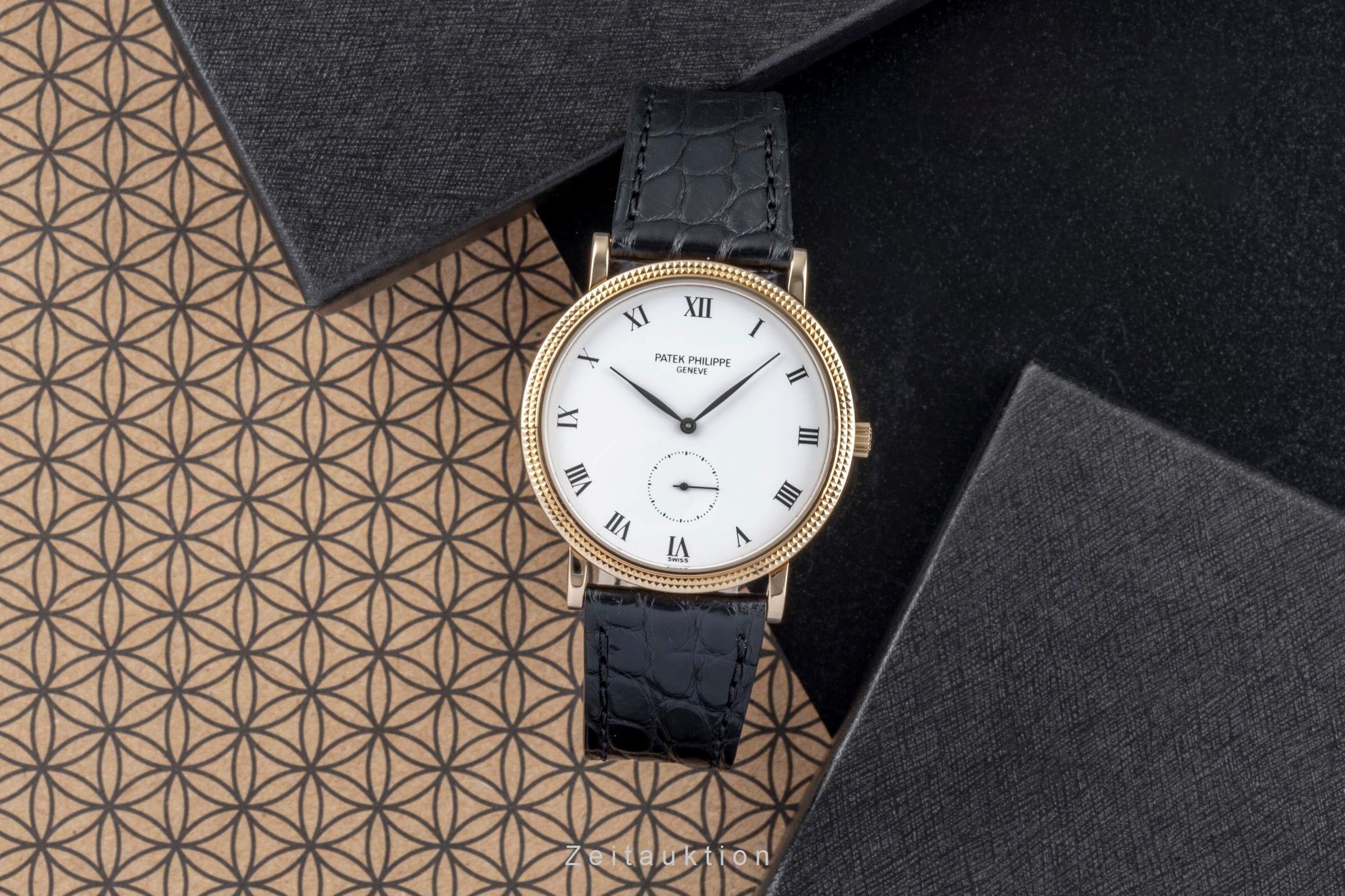 Patek Philippe Calatrava oro 18 ct carica manuale Kal. 215 Ref. 3919  | Zeitauktion