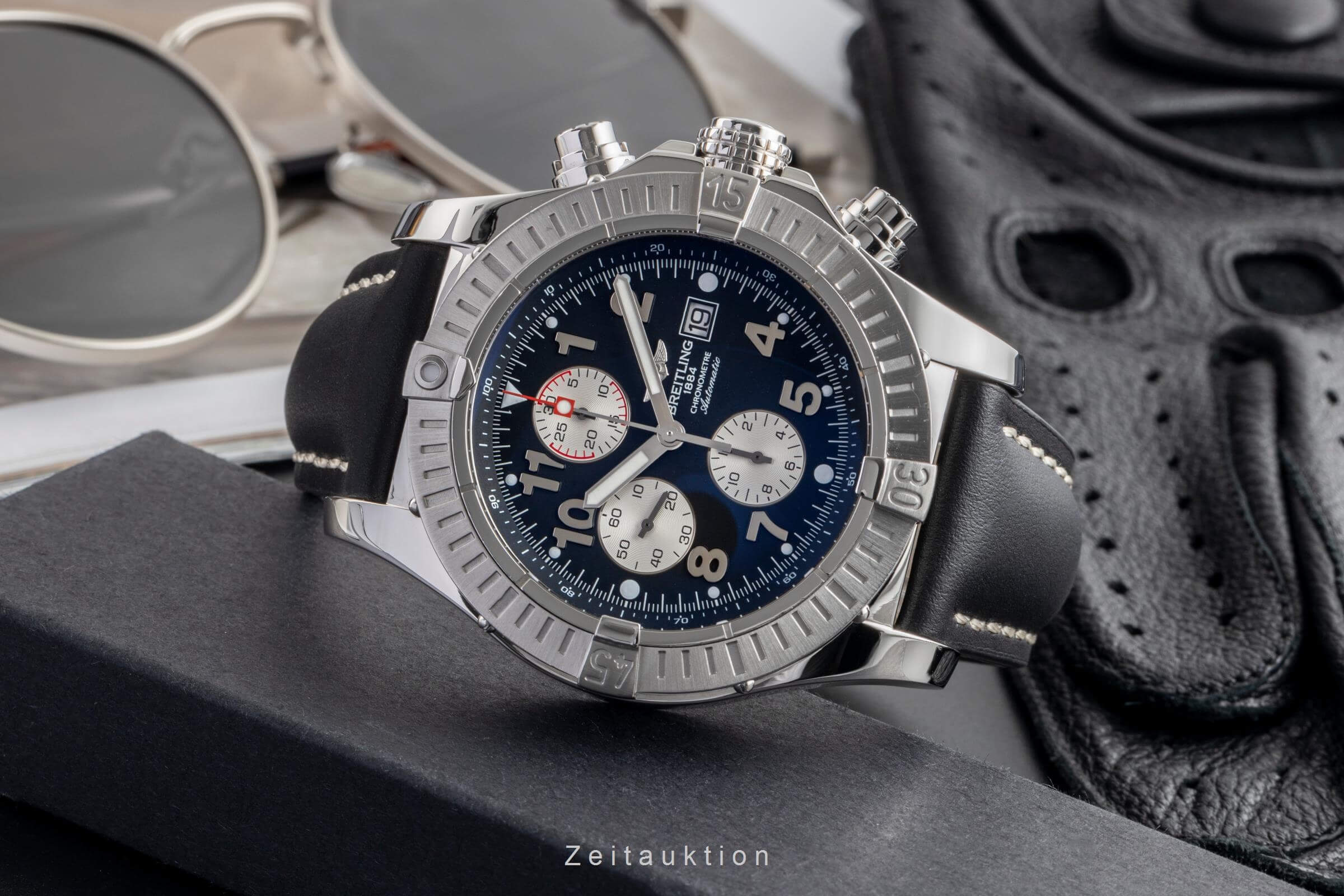 Breitling Avenger Chronograph Stahl Automatik Kal. B13 Ref. A13370  | Zeitauktion