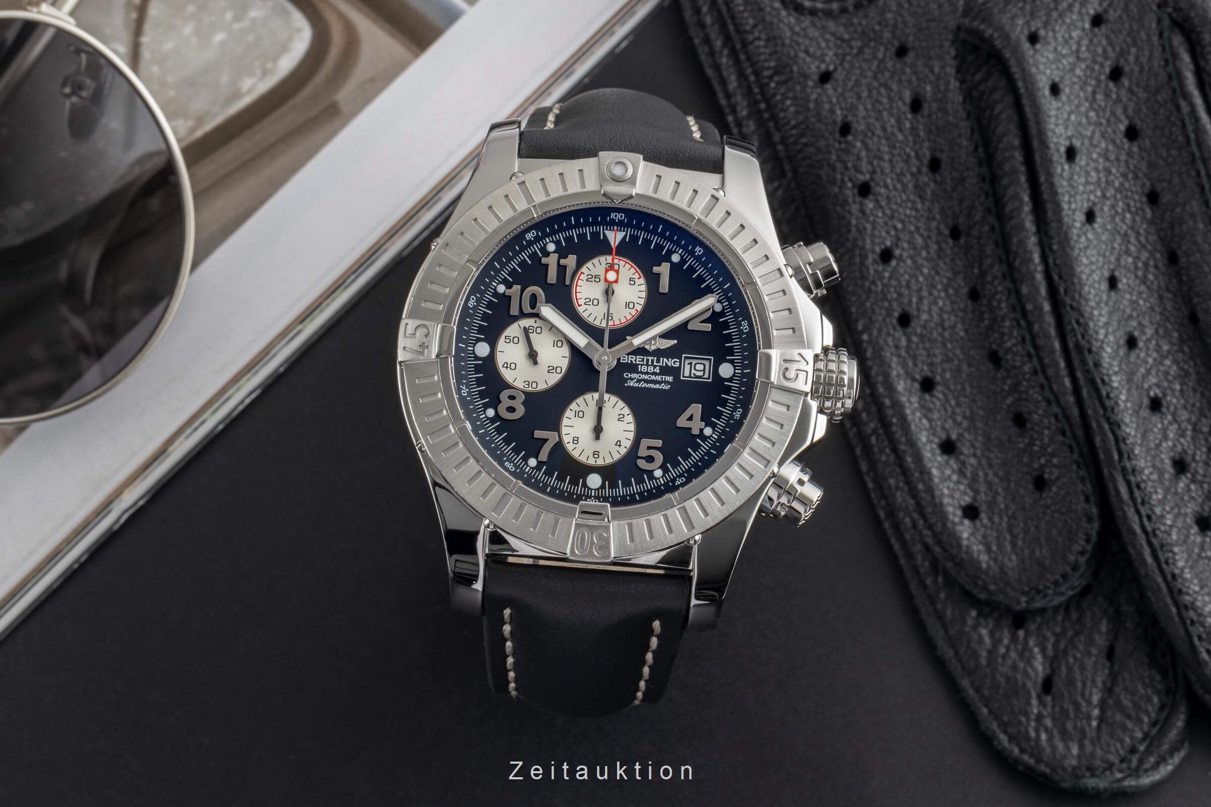 Breitling Avenger Chronograph Stahl Automatik Kal. B13 Ref. A13370  | Zeitauktion