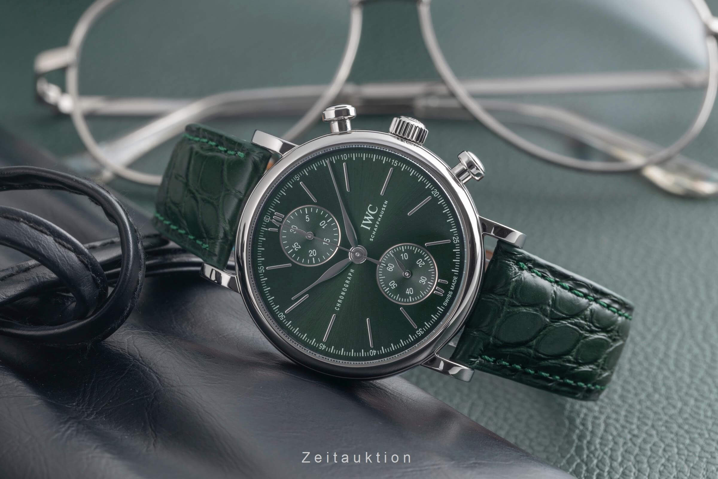 IWC Portofino chronographe acier automatique Kal. C.79350 Ref. IW391405  | Zeitauktion