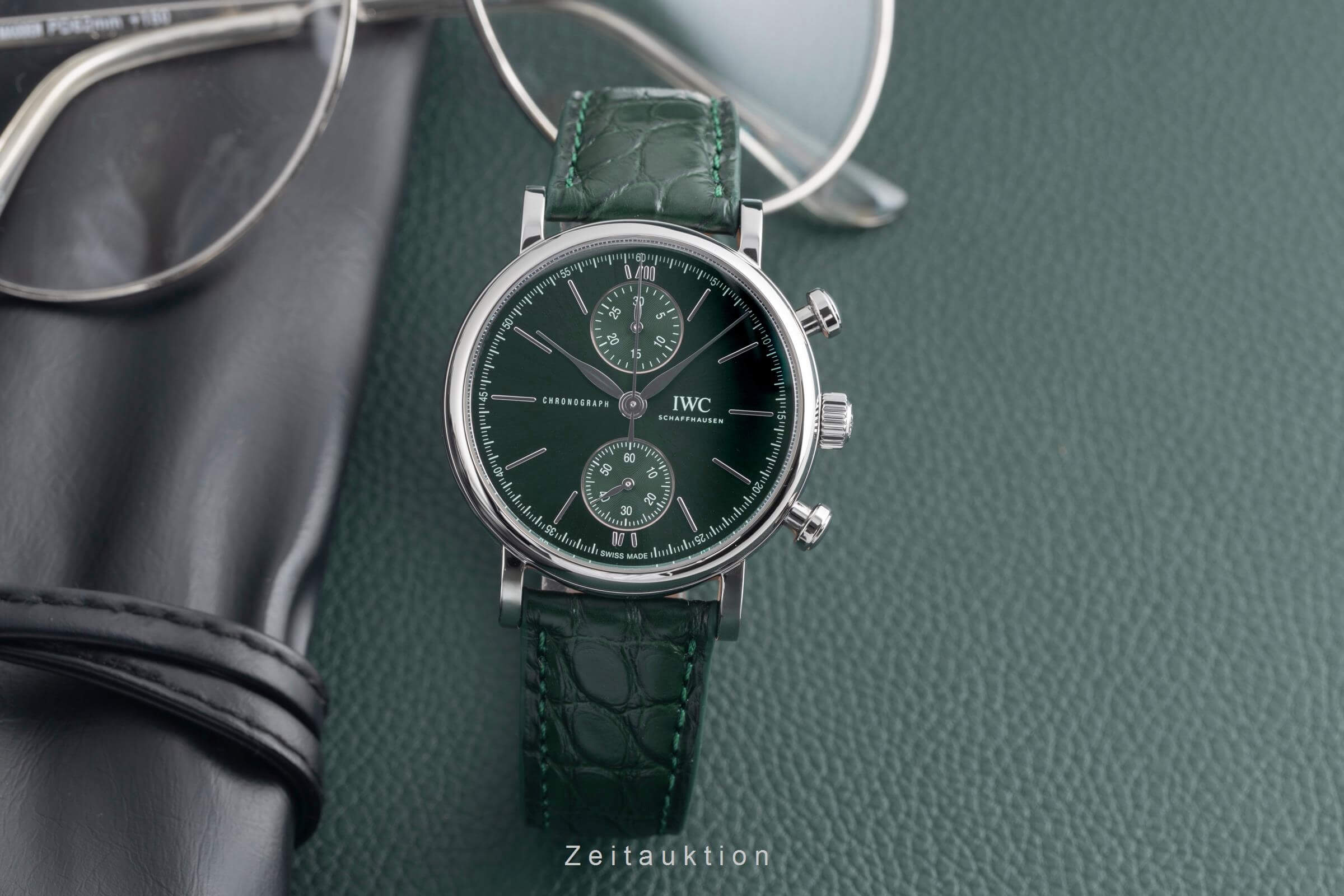 IWC Portofino chronographe acier automatique Kal. C.79350 Ref. IW391405  | Zeitauktion