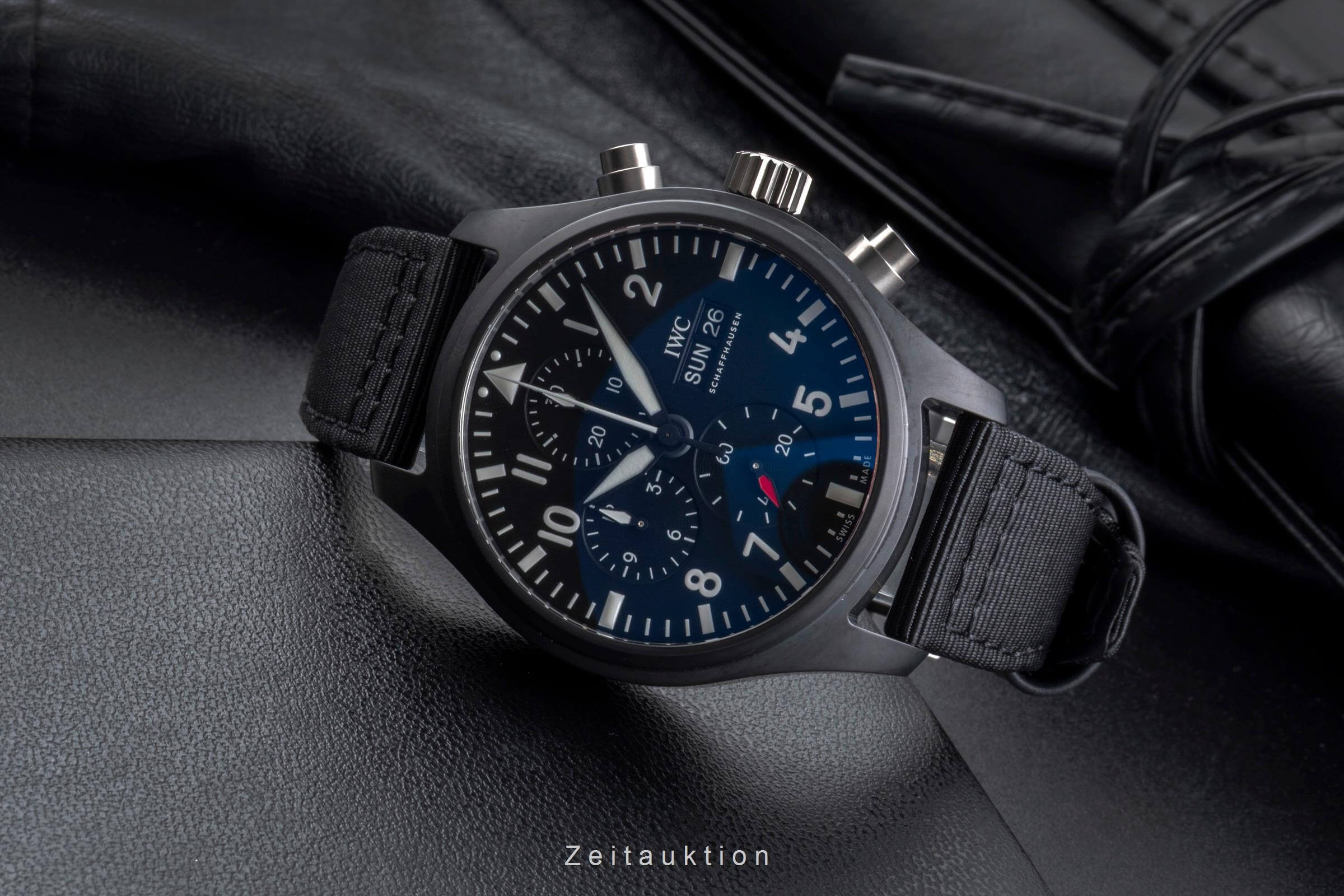IWC Fliegerchronograph cronografo ceramica / titanio automatismo Kal. C.69380 Ref. IW389101  | Zeitauktion