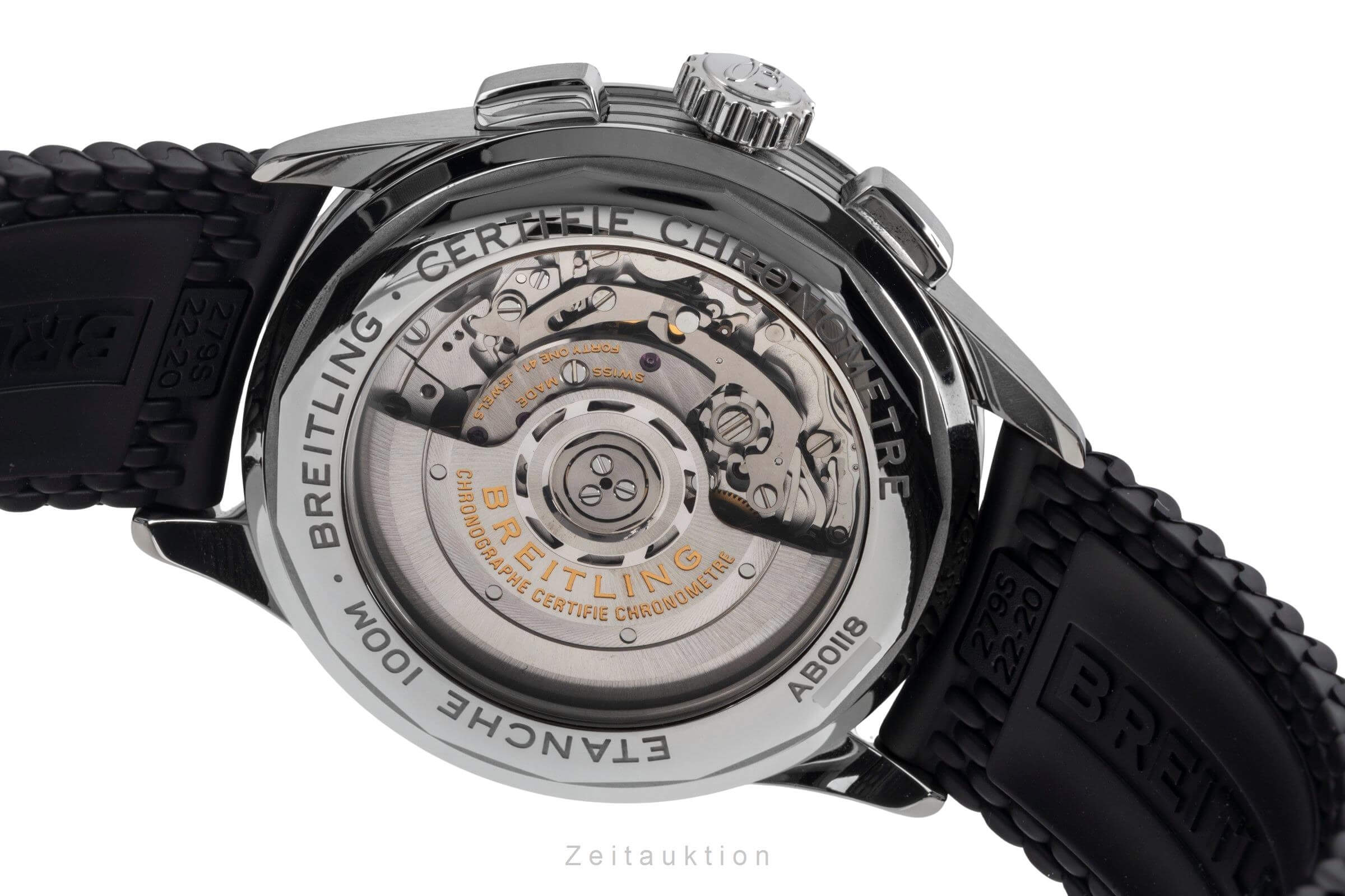 Breitling Premier cronografo acciaio automatismo Kal. B01 Ref. AB0118221G1P1  | Zeitauktion