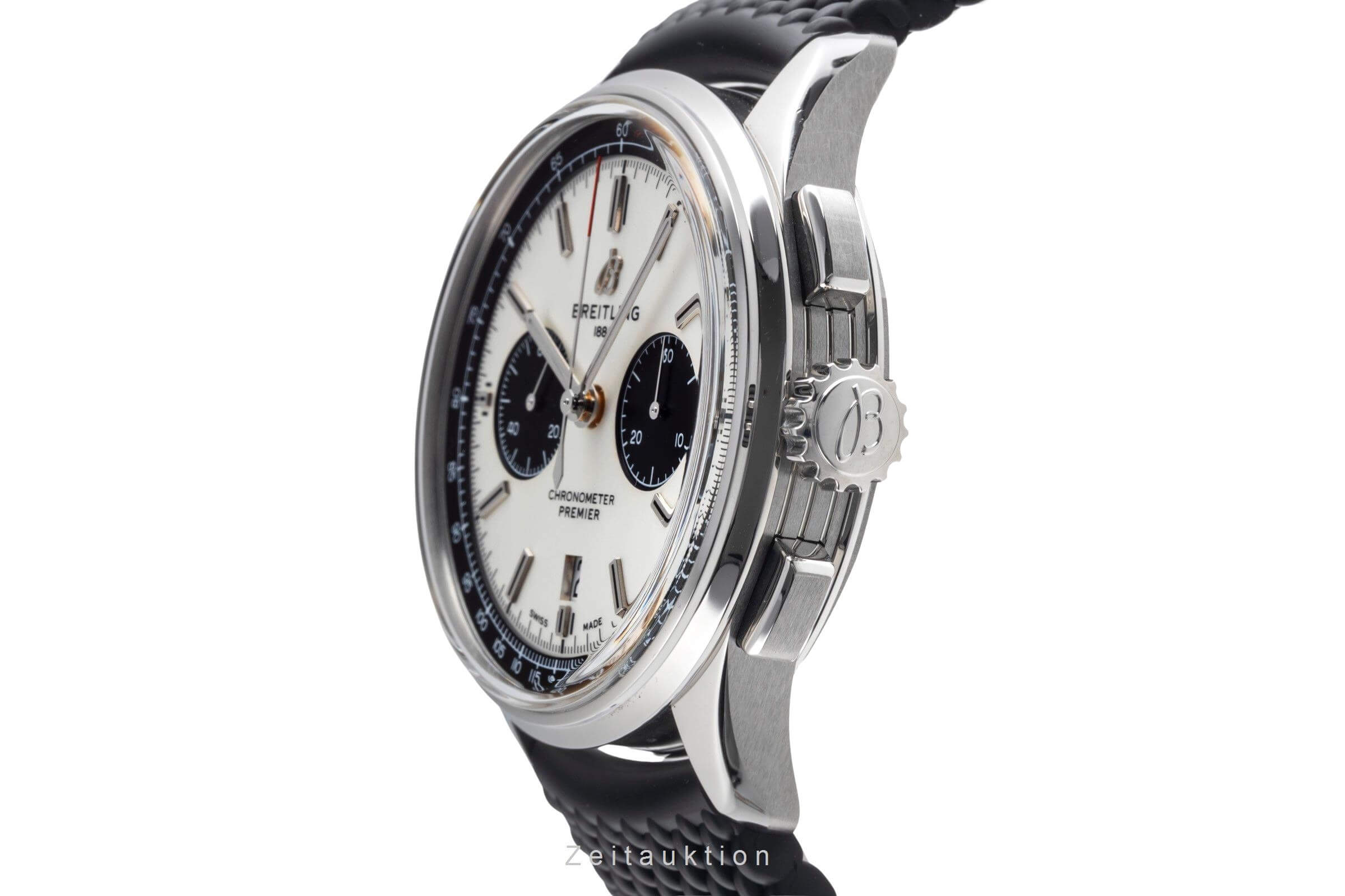 Breitling Premier cronografo acciaio automatismo Kal. B01 Ref. AB0118221G1P1  | Zeitauktion
