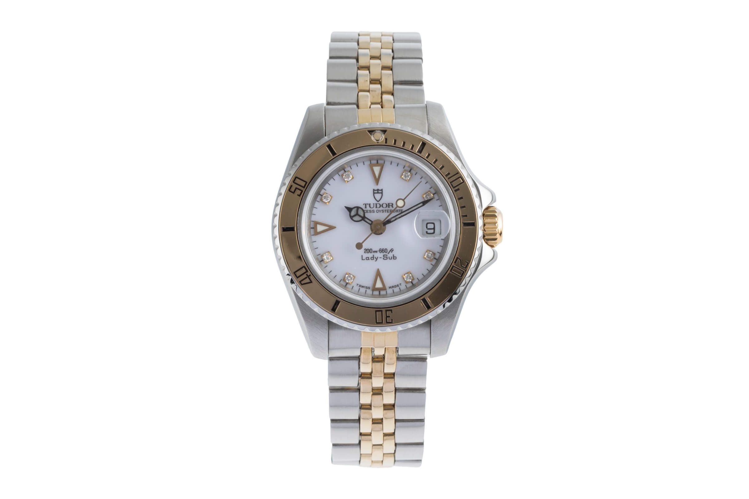 Tudor Lady-Sub Stahl / Gold Automatik Ref. 96093  | Zeitauktion