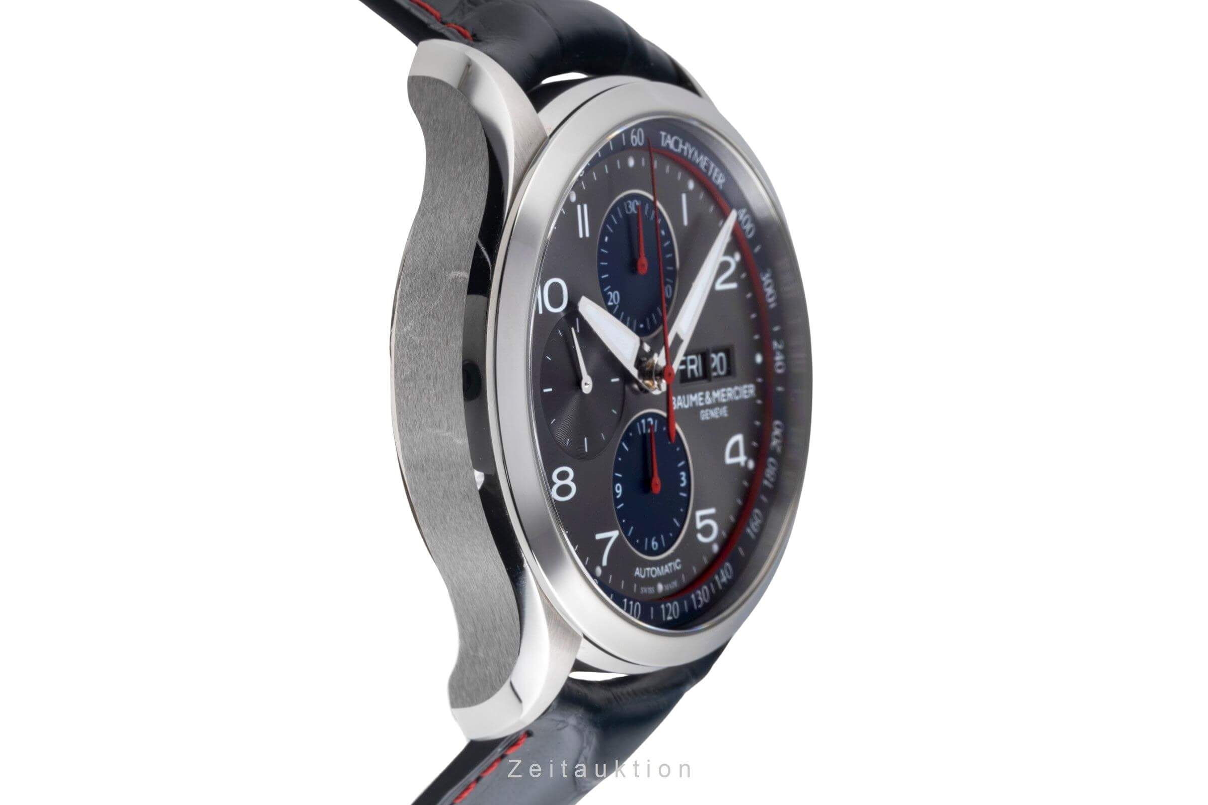 Baume & Mercier Clifton cronografo acciaio automatismo Kal. BM137750 Ref. MOA10370 65826  | Zeitauktion