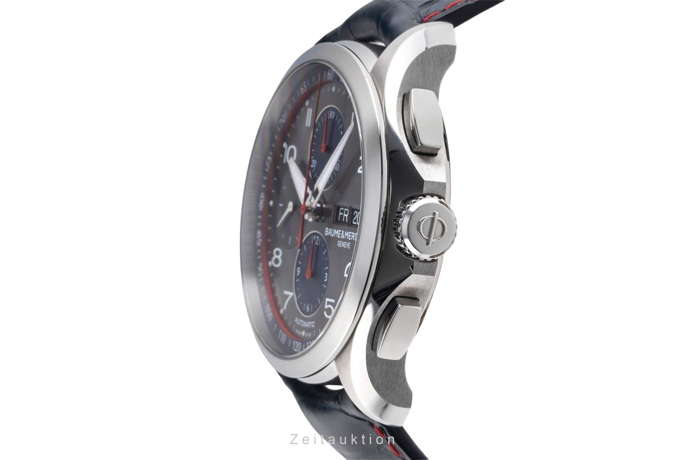 Baume & Mercier Clifton cronografo acciaio automatismo Kal. BM137750 Ref. MOA10370 65826  | Zeitauktion