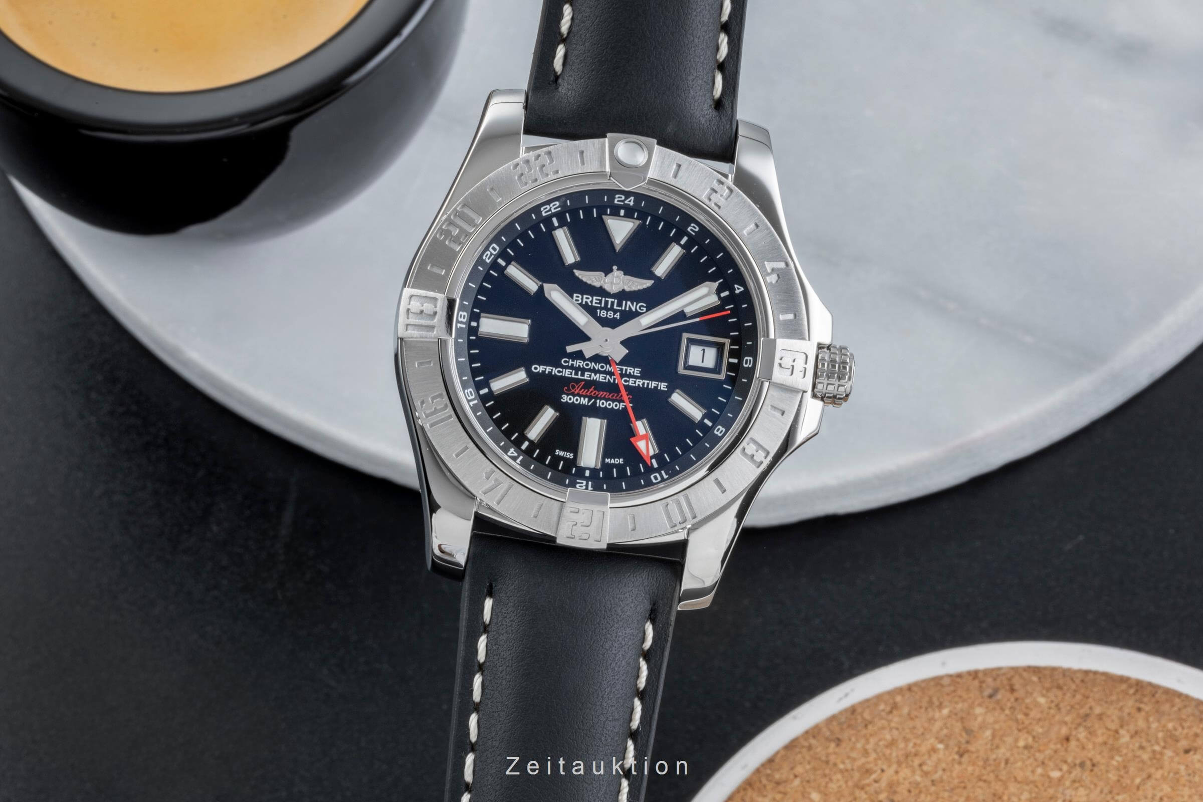Breitling Avenger II GMT acciaio automatismo Kal. B32 Ref. A3239011/BC35  | Zeitauktion
