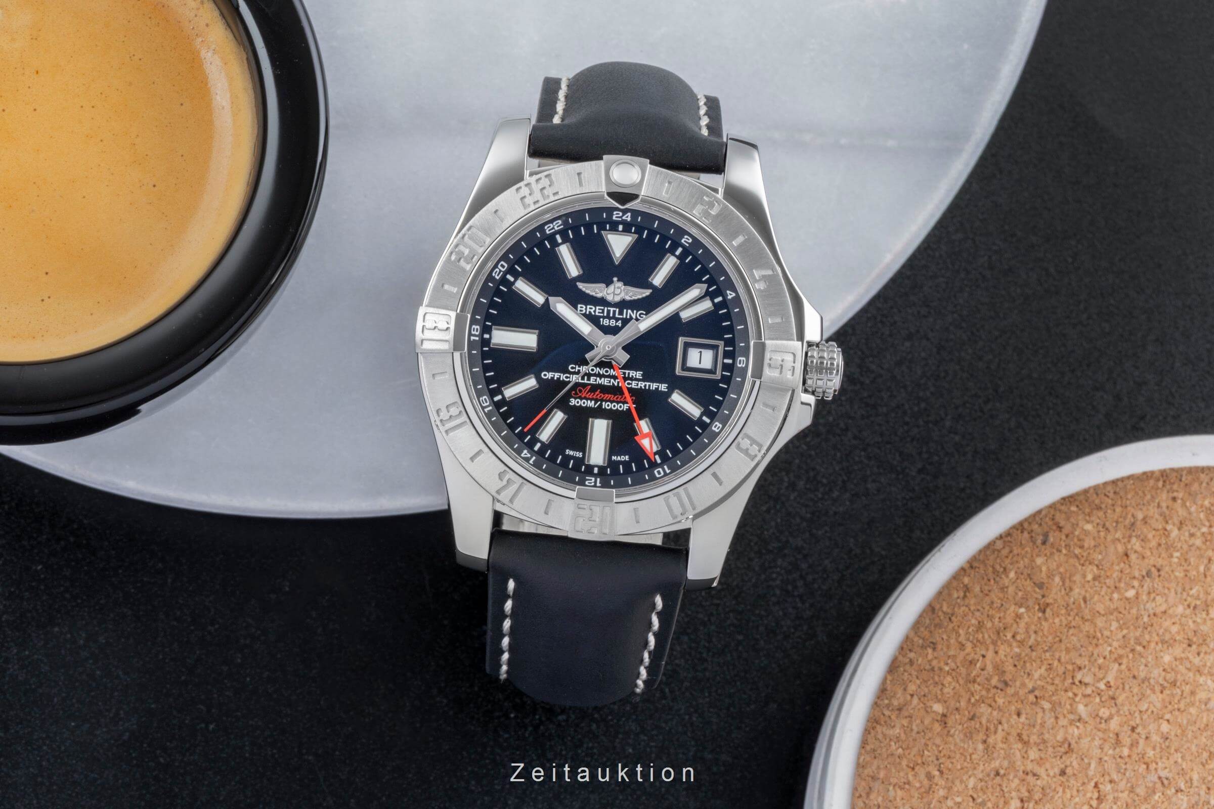 Breitling Avenger II GMT acciaio automatismo Kal. B32 Ref. A3239011/BC35  | Zeitauktion