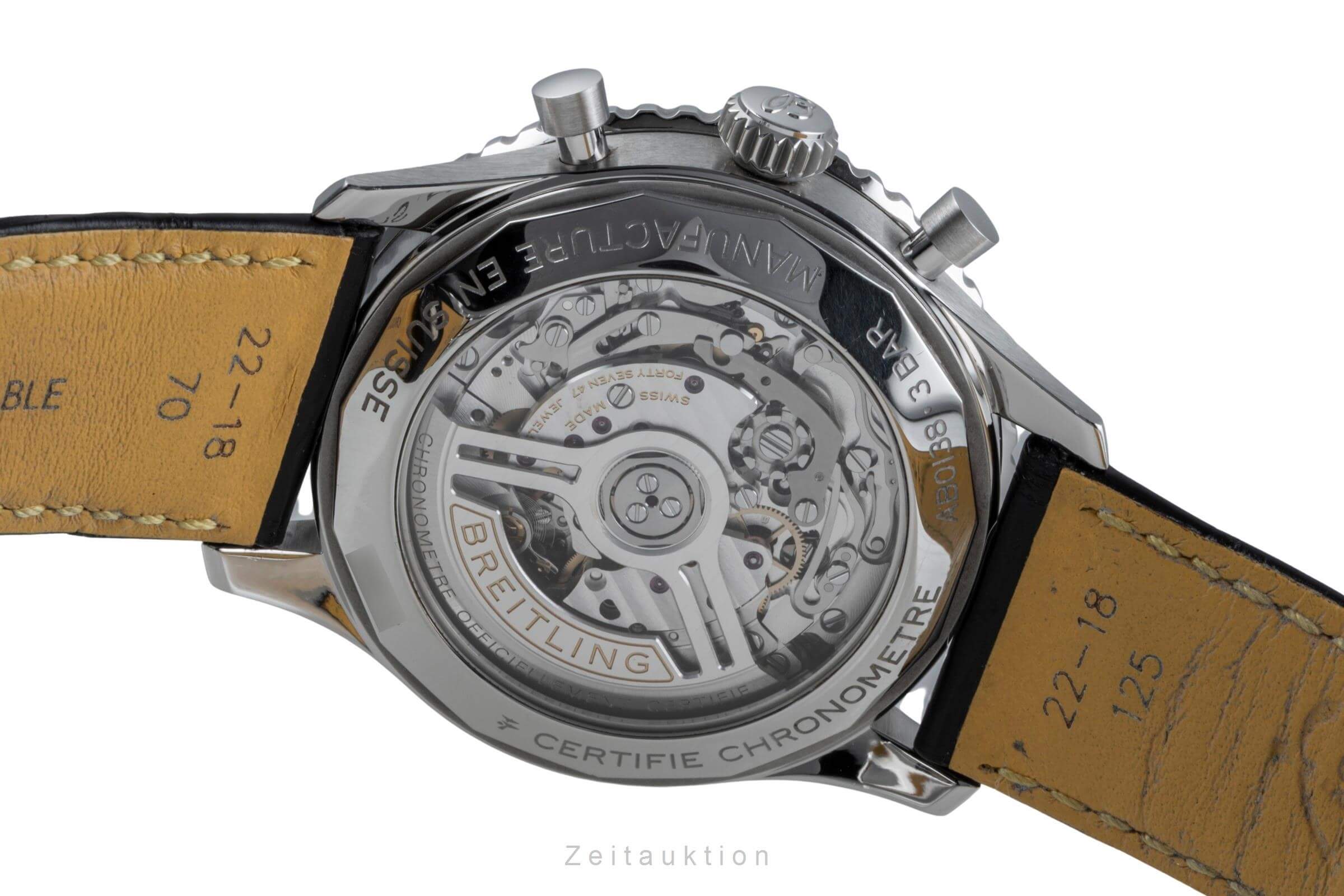 Breitling Navitimer 01 cronografo acciaio automatismo Kal. B01 Ref. AB0138241C1A1  | Zeitauktion