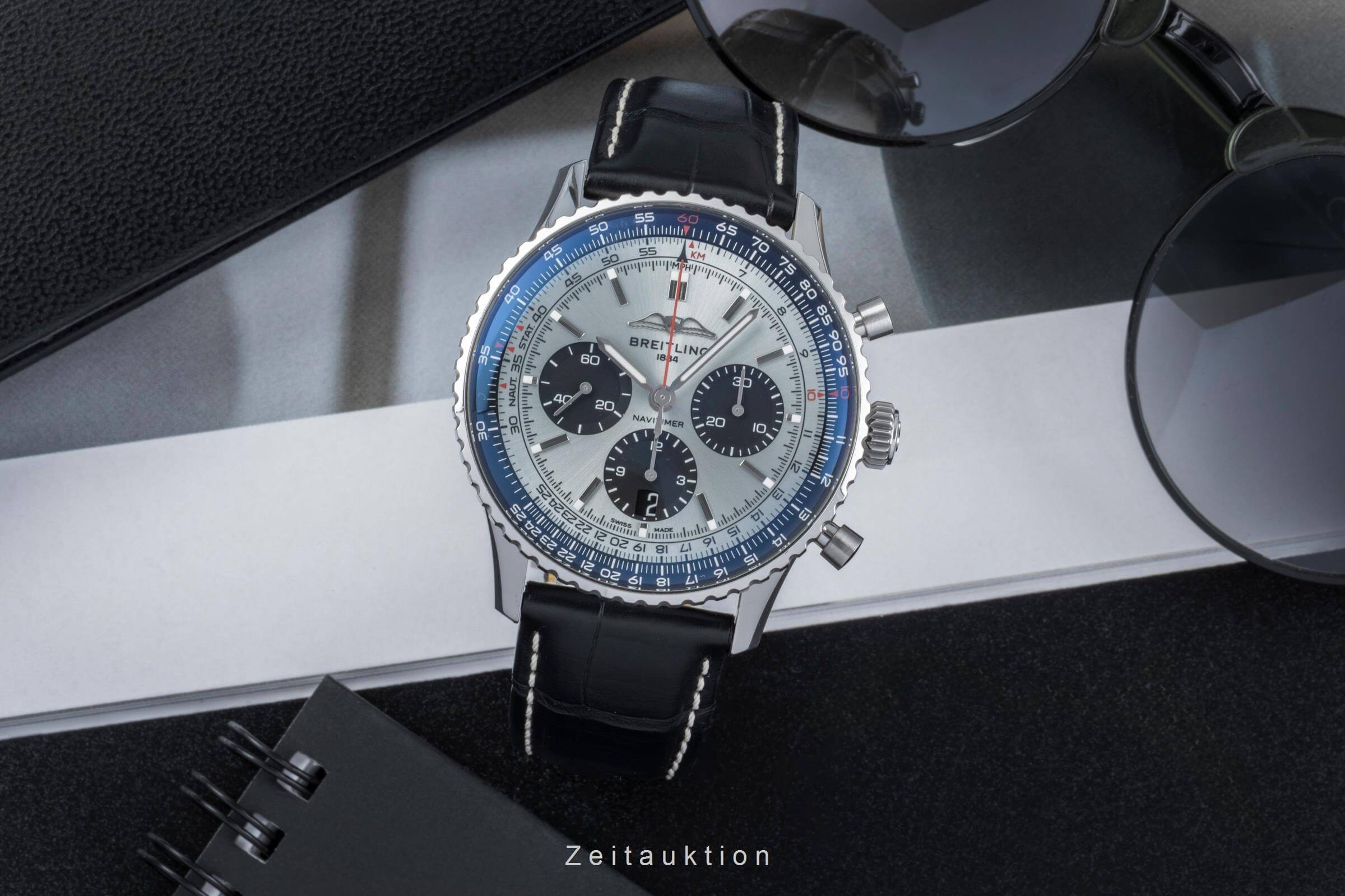 Breitling Navitimer 01 cronografo acciaio automatismo Kal. B01 Ref. AB0138241C1A1  | Zeitauktion