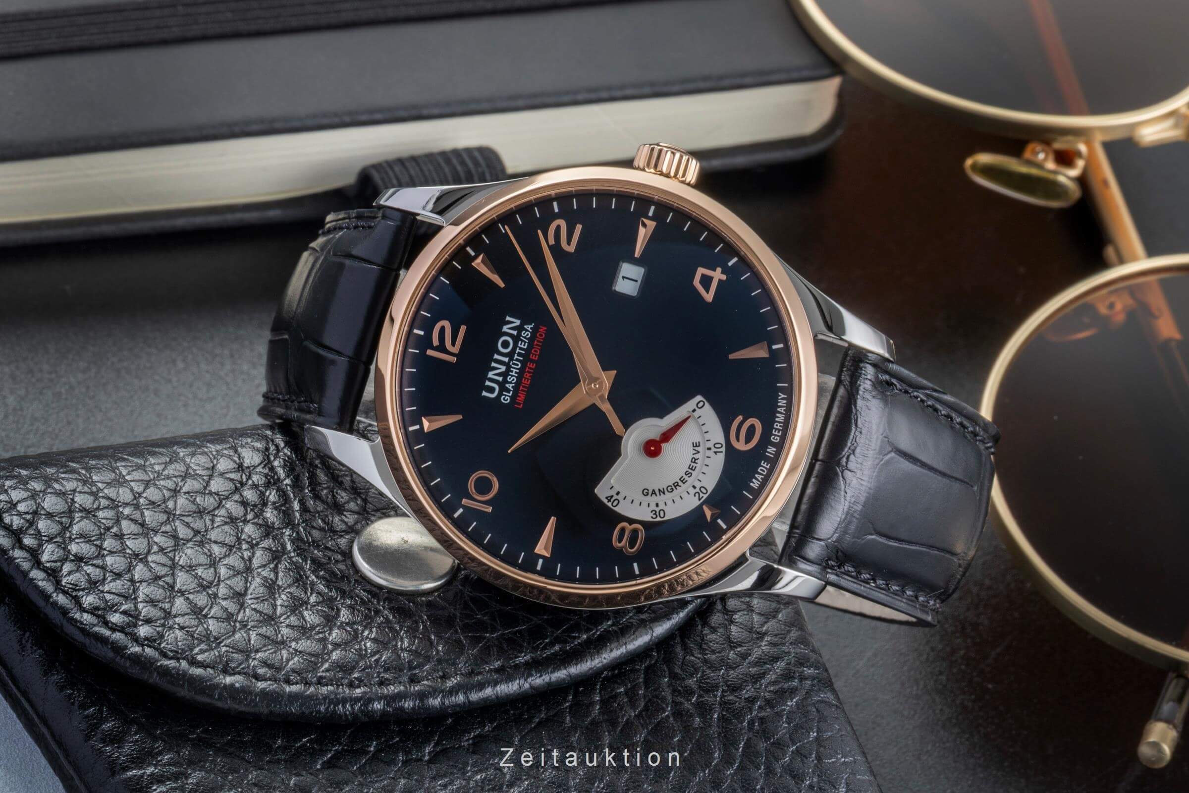 Union Glashütte Noramis Stahl / Gold Automatik Kal. U2897 Ref. D900.424.46.057.09 LIMITED EDITION | Zeitauktion