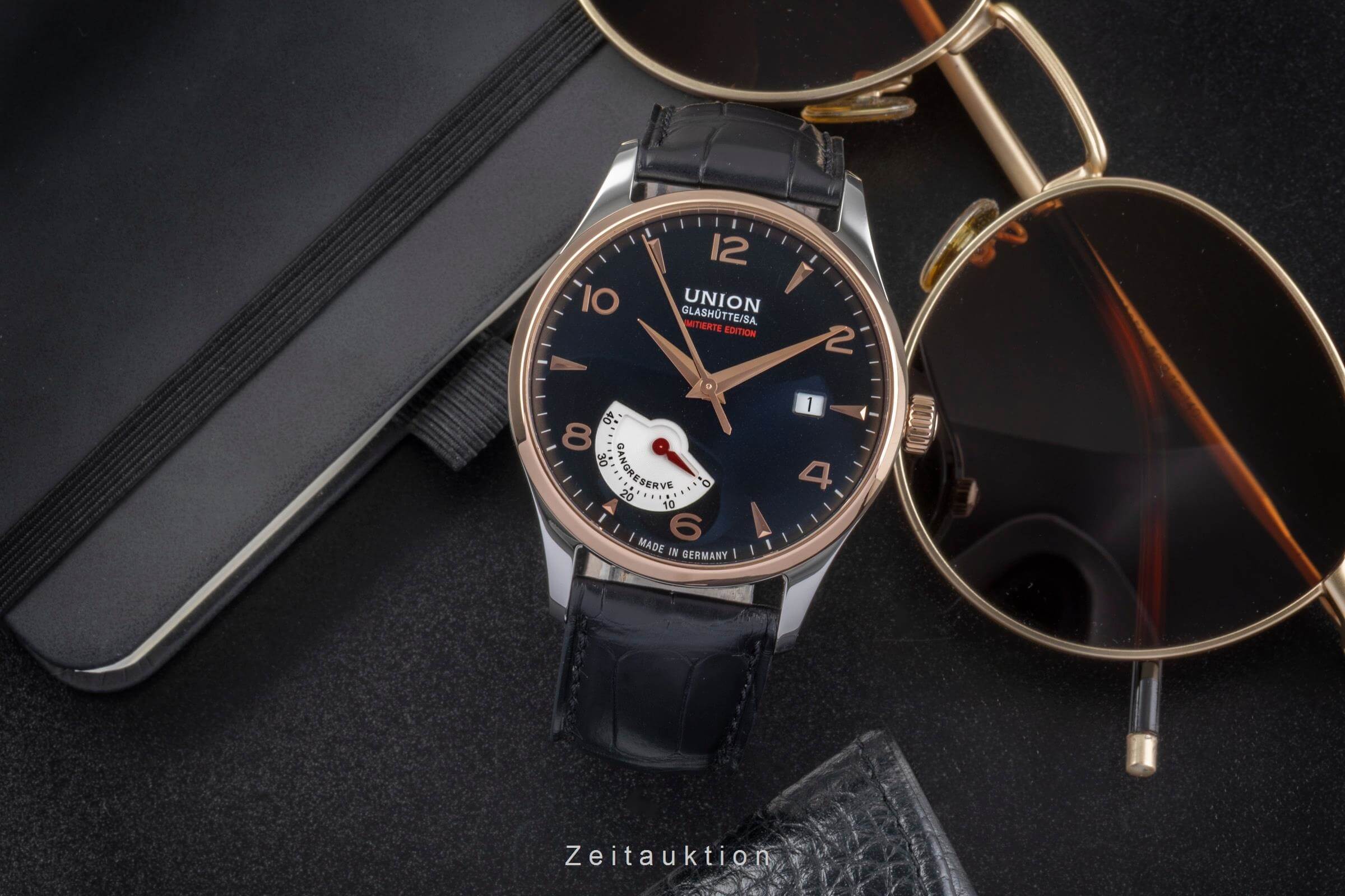 Union Glashütte Noramis Stahl / Gold Automatik Kal. U2897 Ref. D900.424.46.057.09 LIMITED EDITION | Zeitauktion