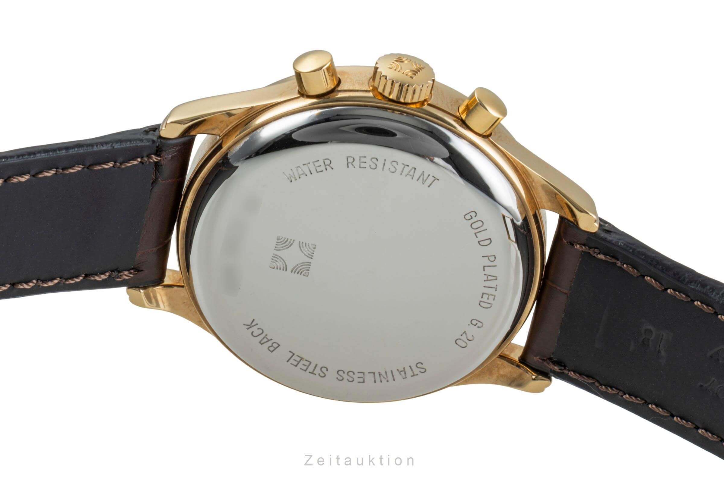 Zenith El Primero chronographe laiton doré automatique Kal. 400 Ref. 20.0260.400  | Zeitauktion
