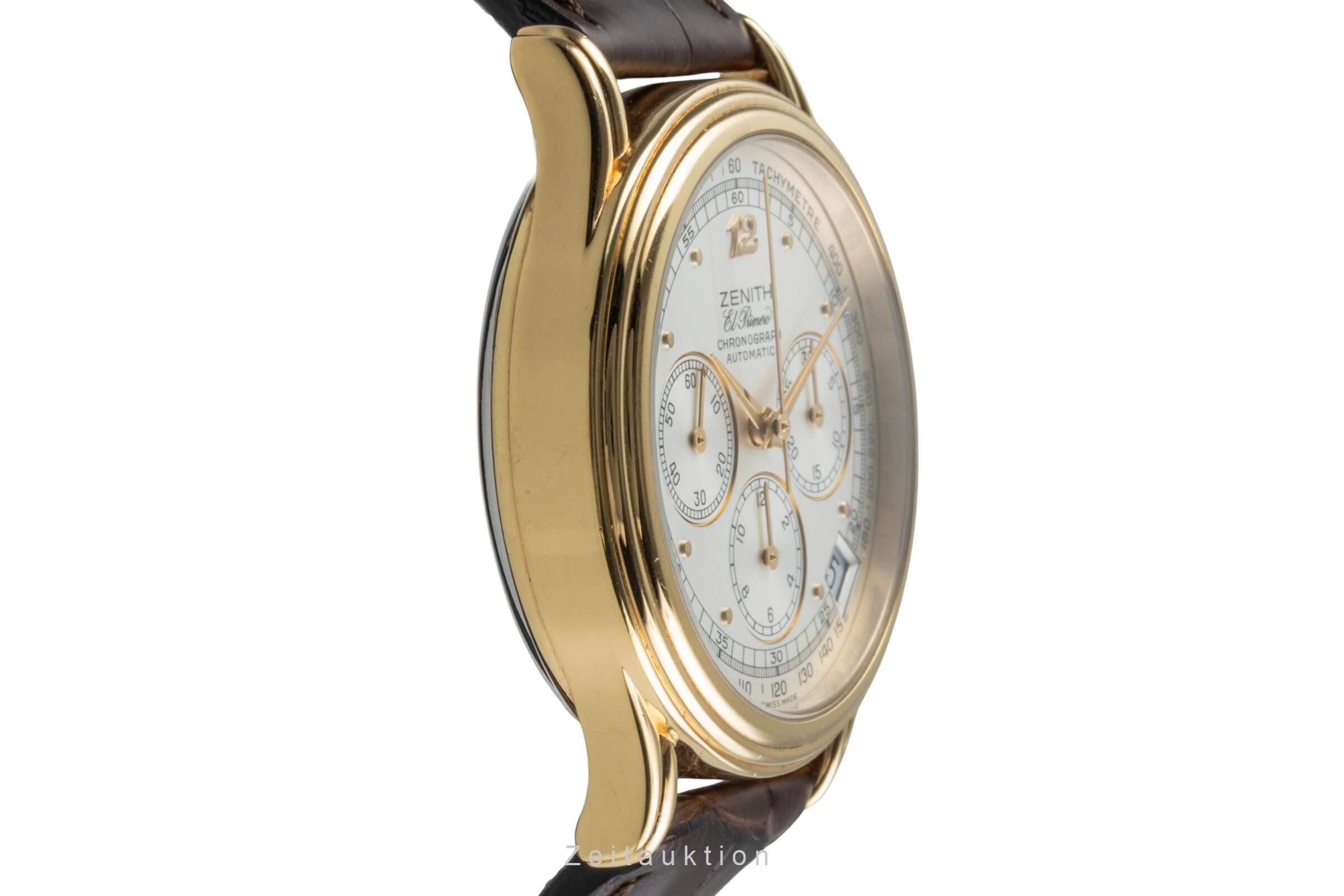 Zenith El Primero chronographe laiton doré automatique Kal. 400 Ref. 20.0260.400  | Zeitauktion