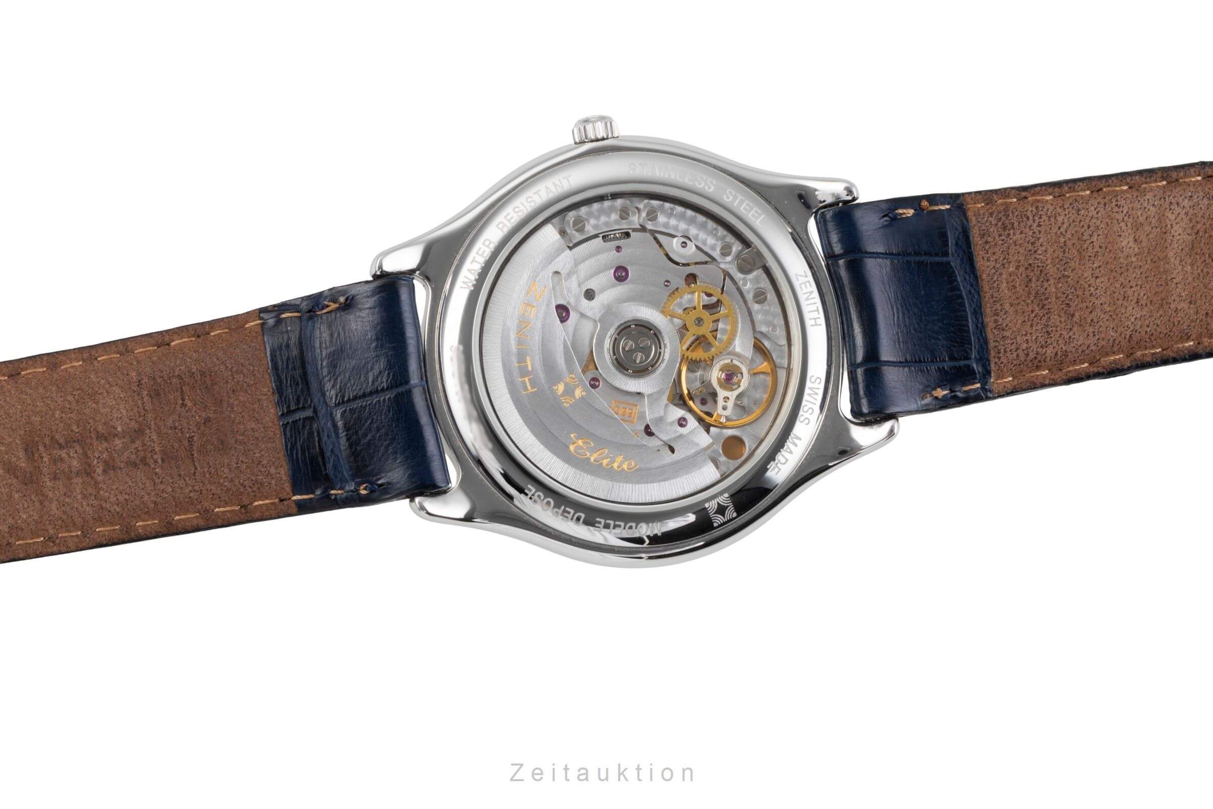 Zenith Elite acier automatique Kal. 680 Ref. 90/01.0040.680  | Zeitauktion