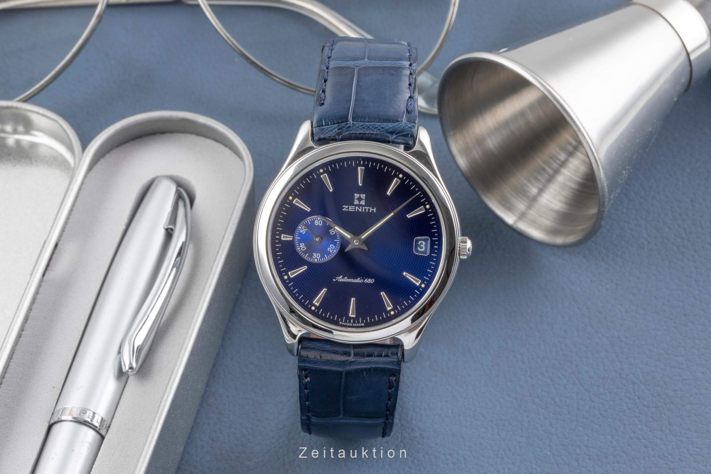 Zenith Elite acier automatique Kal. 680 Ref. 90/01.0040.680  | Zeitauktion