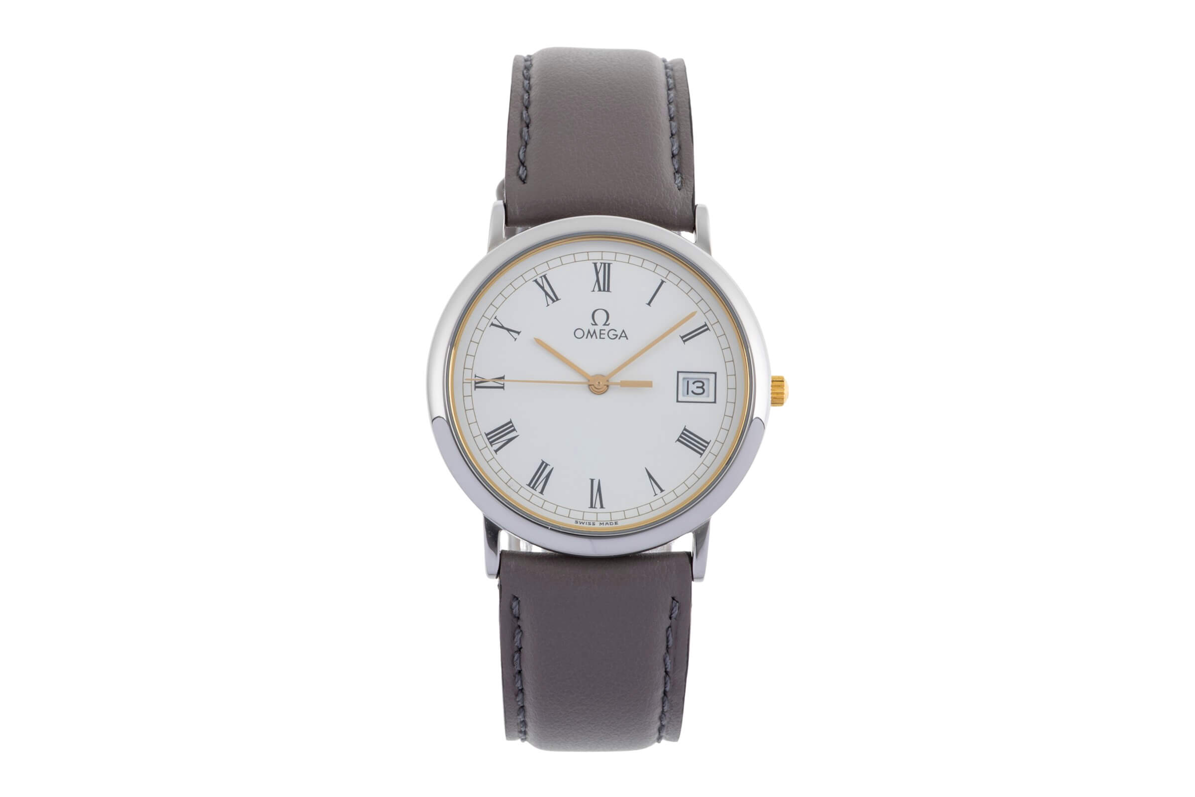 Omega De Ville acciaio quarzo Kal. 1430 Ref. 196.0312.1  | Zeitauktion